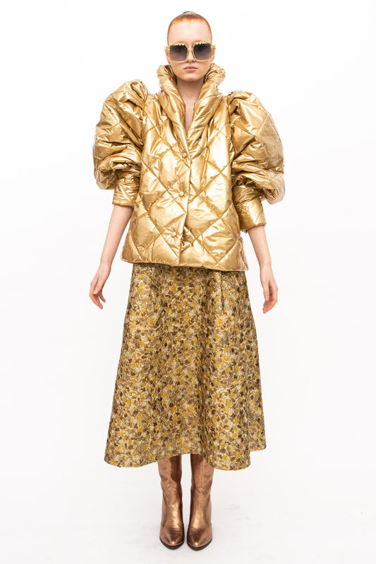 Bomber Jacket Gold