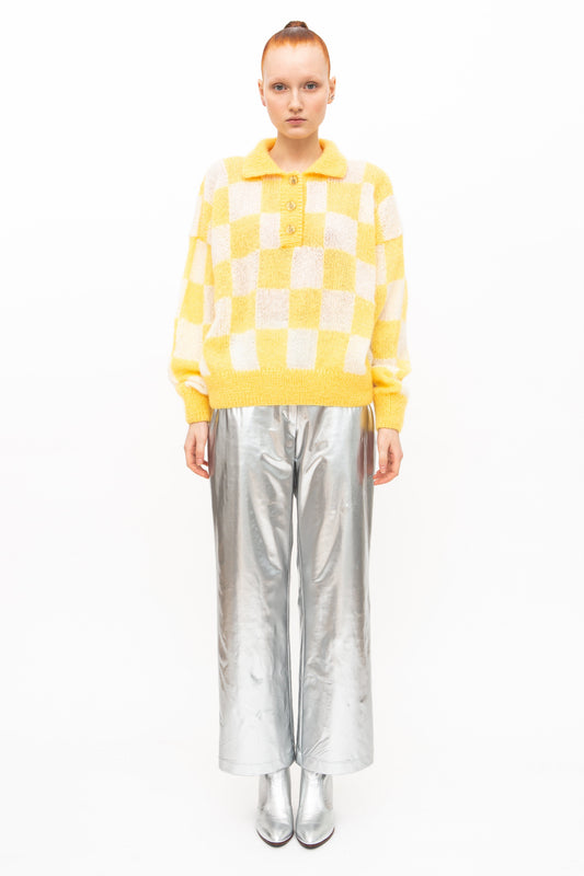 Handmade Pullover Yellow