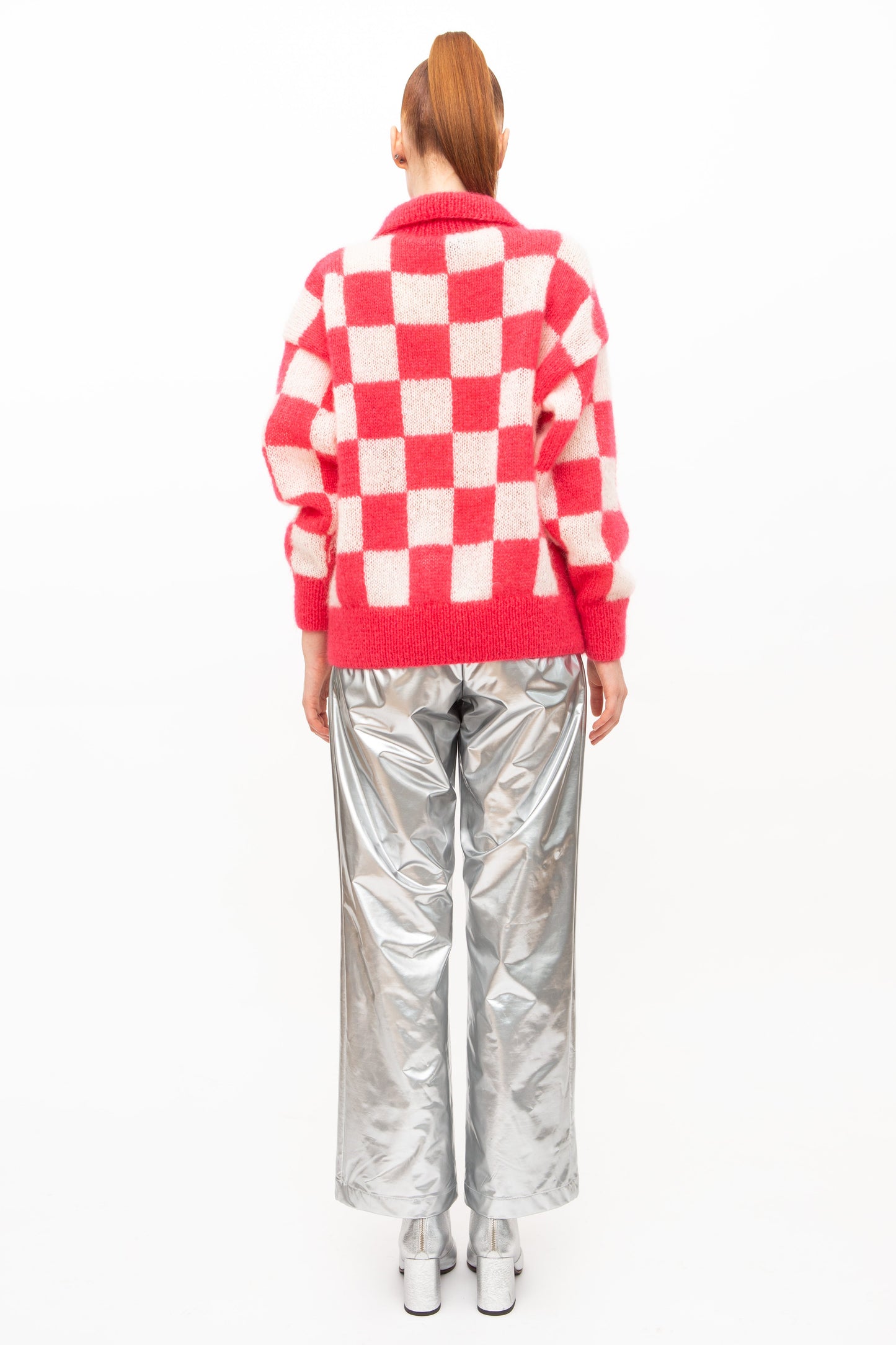 Handmade Pullover Red
