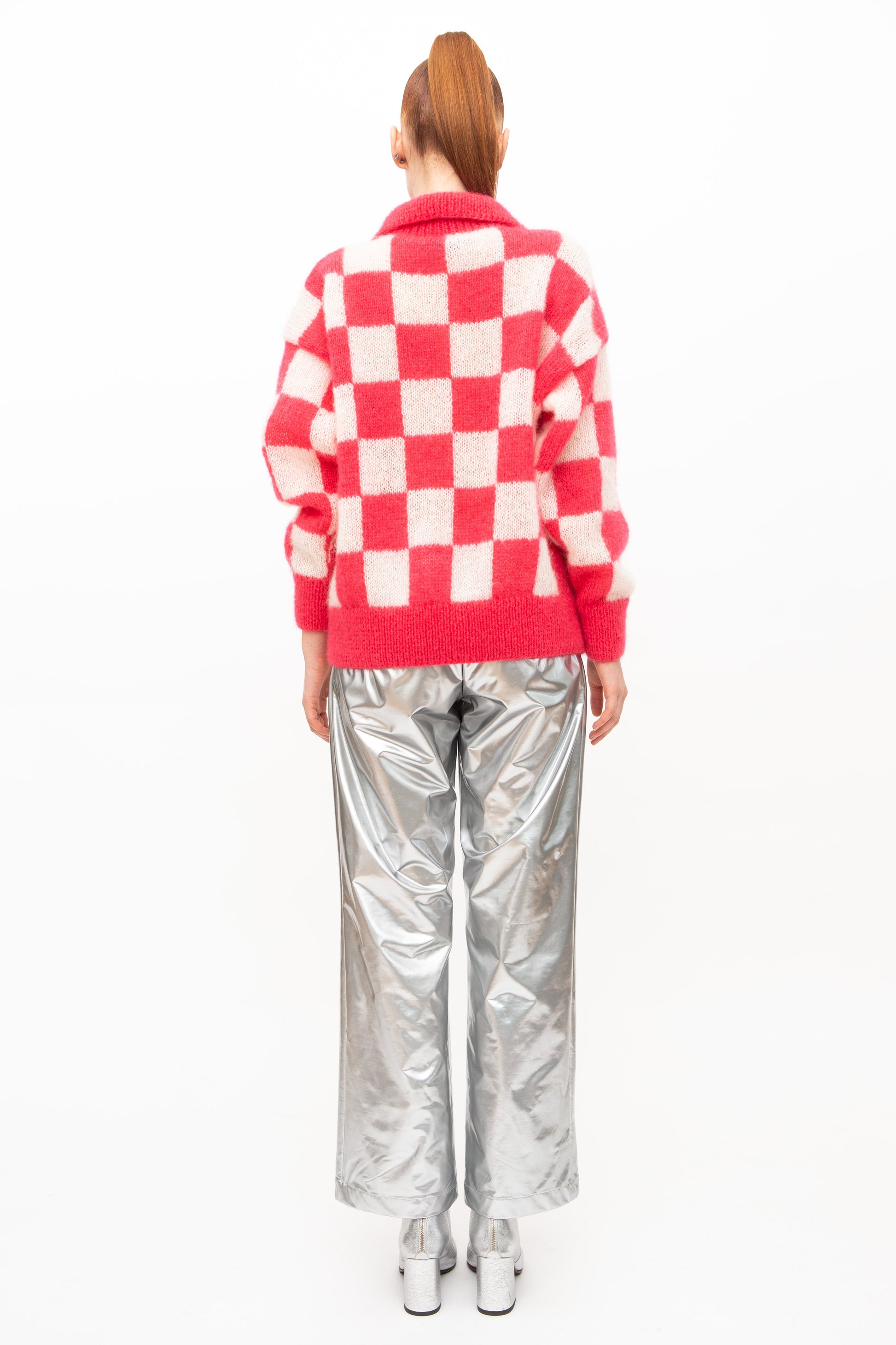 Handmade Pullover Red