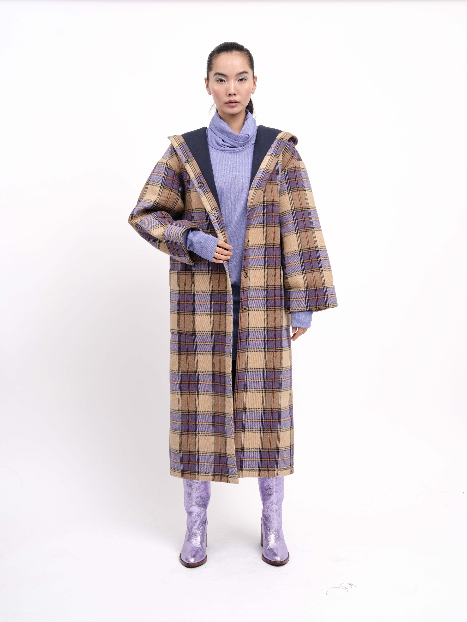 Coat Check Purple