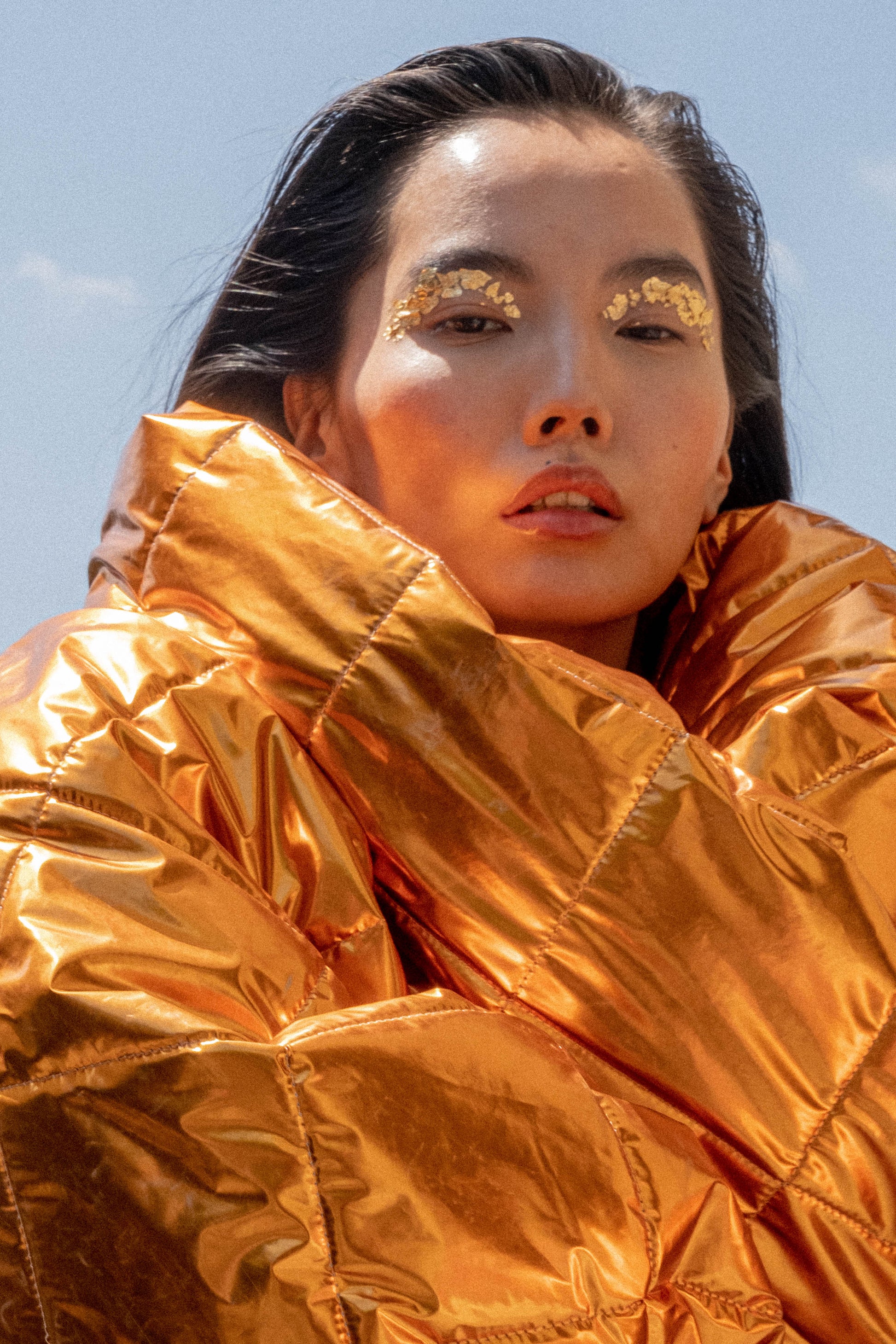 Coat Radiant Gold Elegance