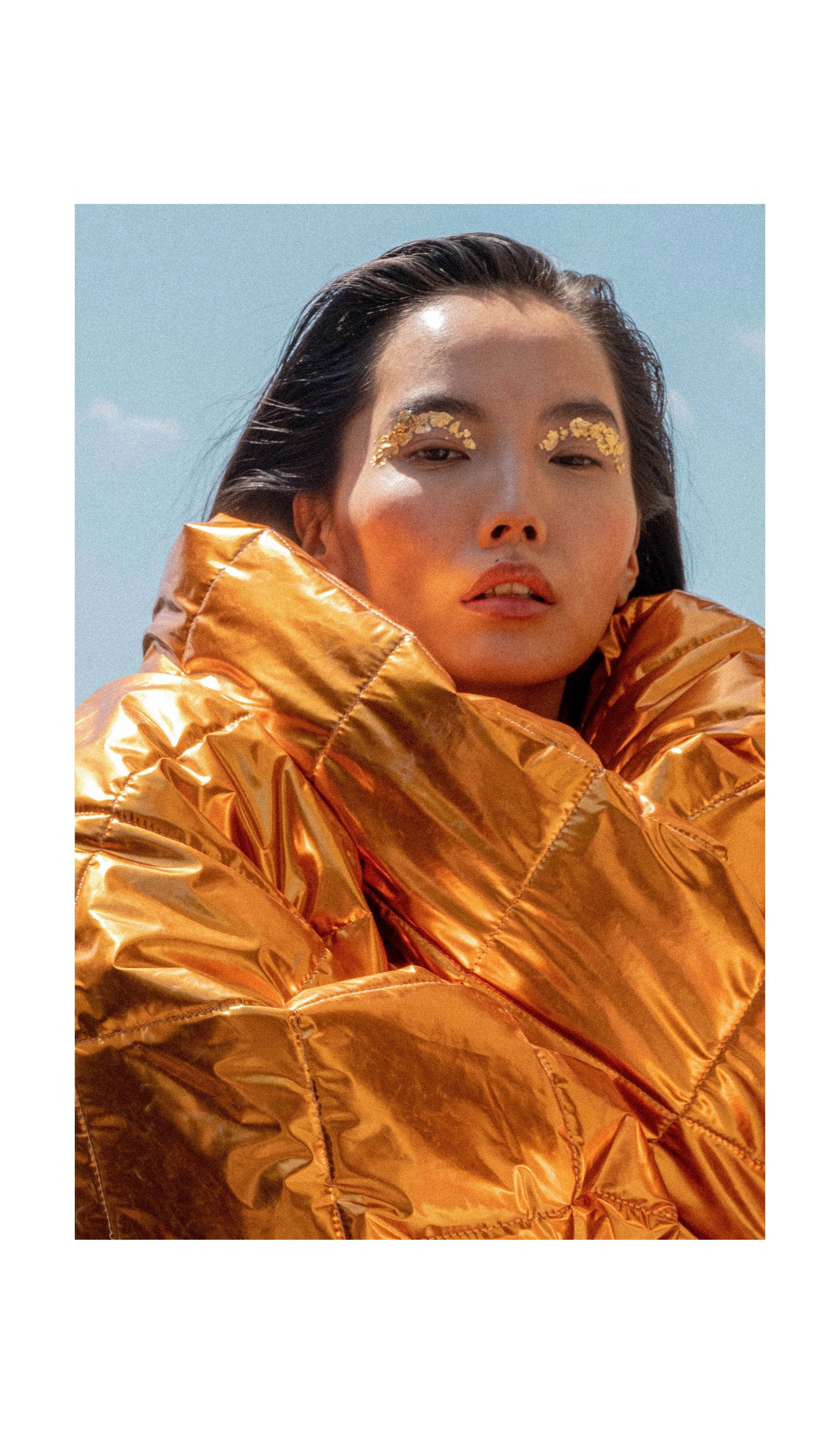 Coat Radiant Gold Elegance