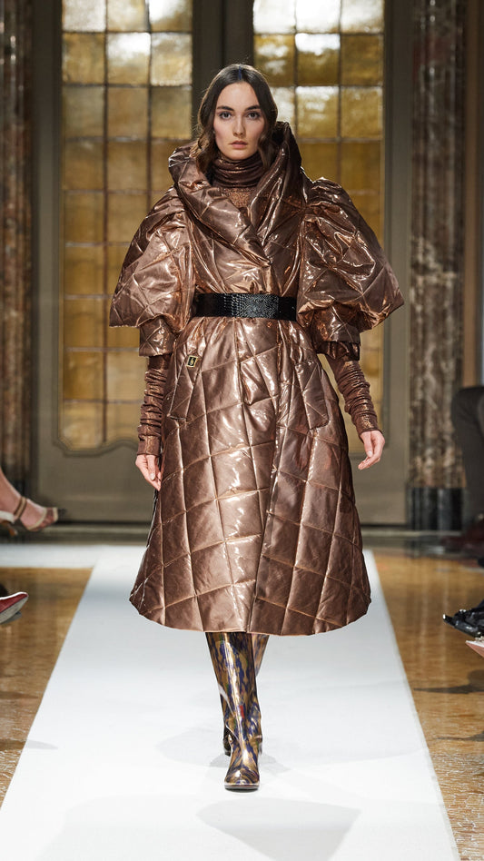 Runway Coat Bronze