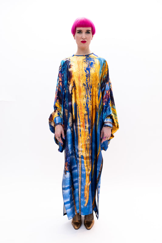 Dress Silk Ethereal Embrace Runway Paris