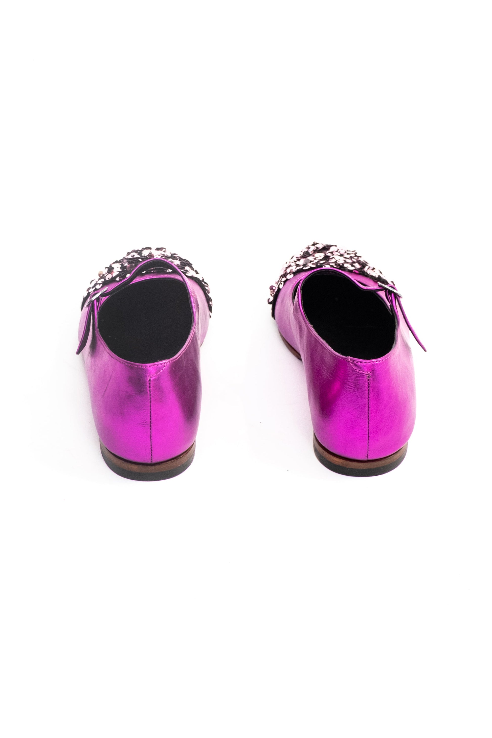 Handmade Ballerina Fuchsia Glitter