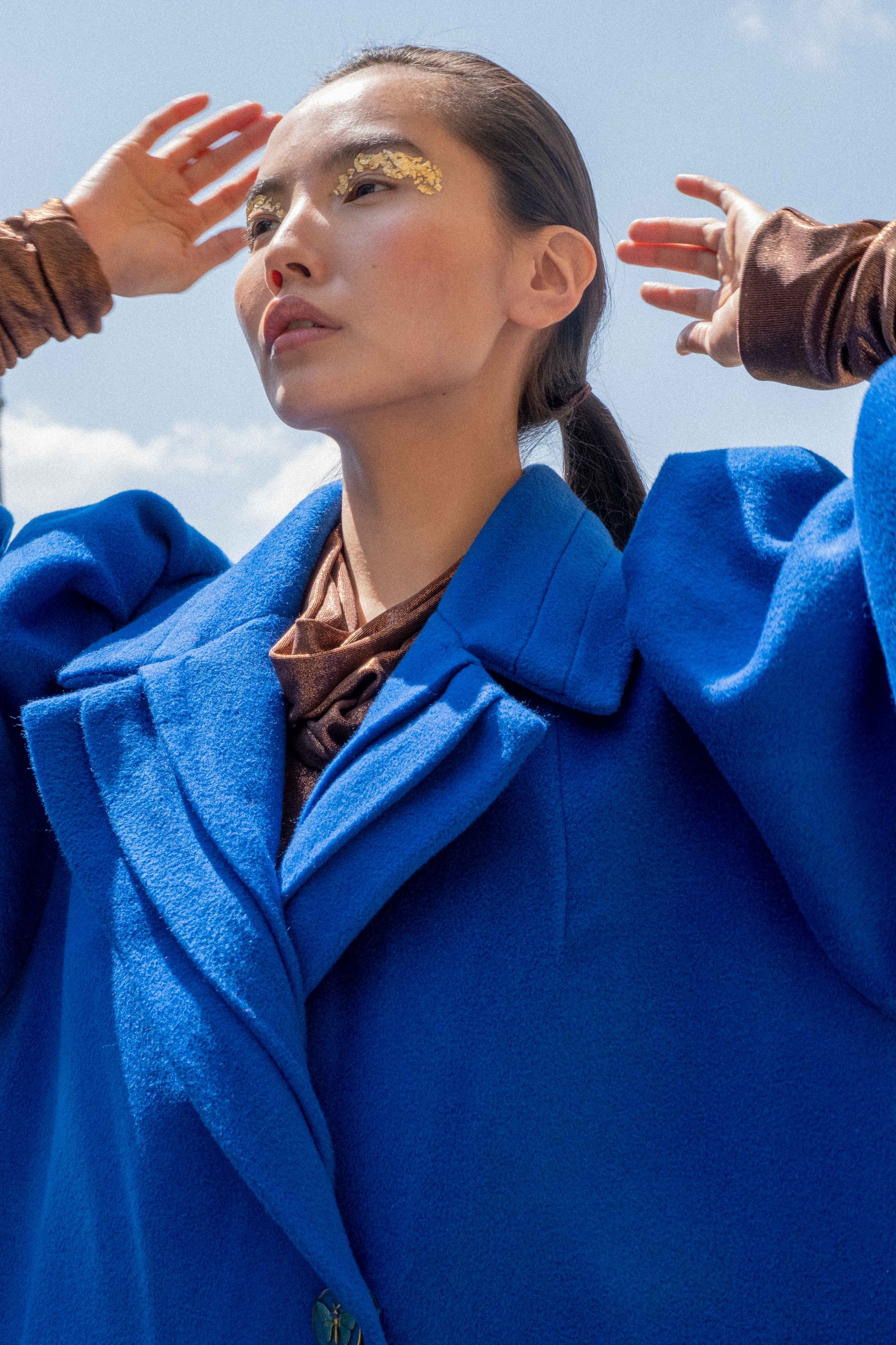 Coat Wool Blue