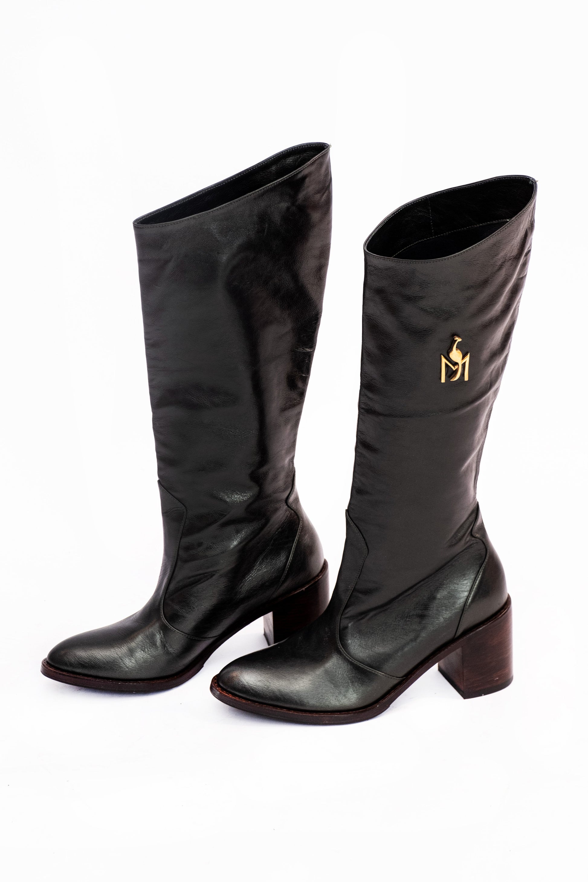 Handmade Boots Metallic