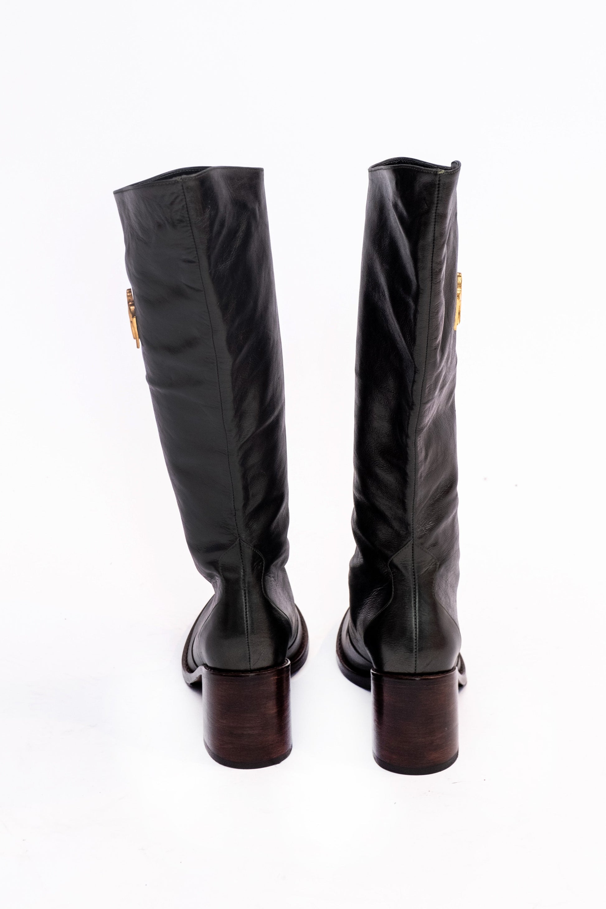 Handmade Boots Metallic