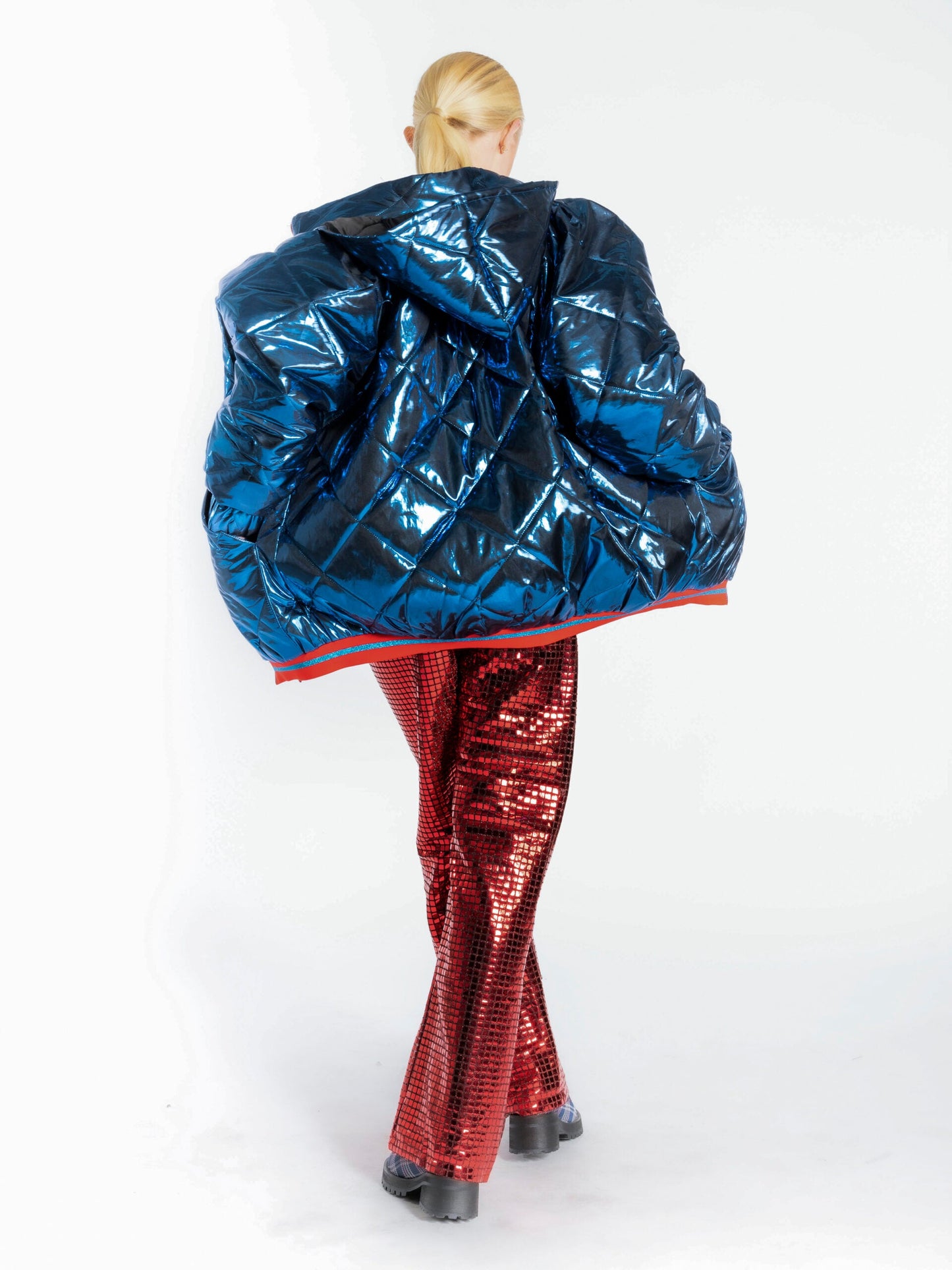 Puffer Blue Jacket