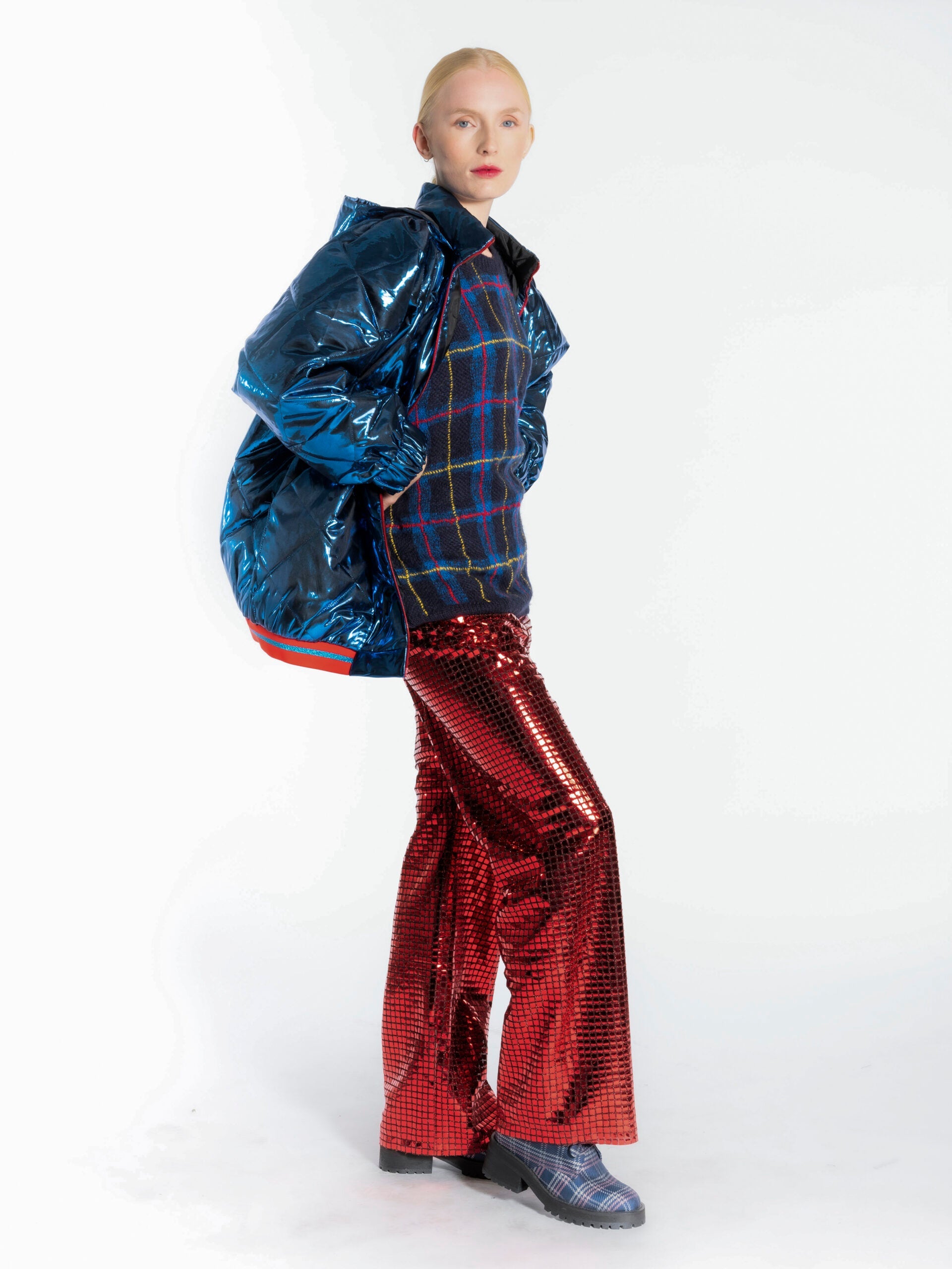 Puffer Blue Jacket