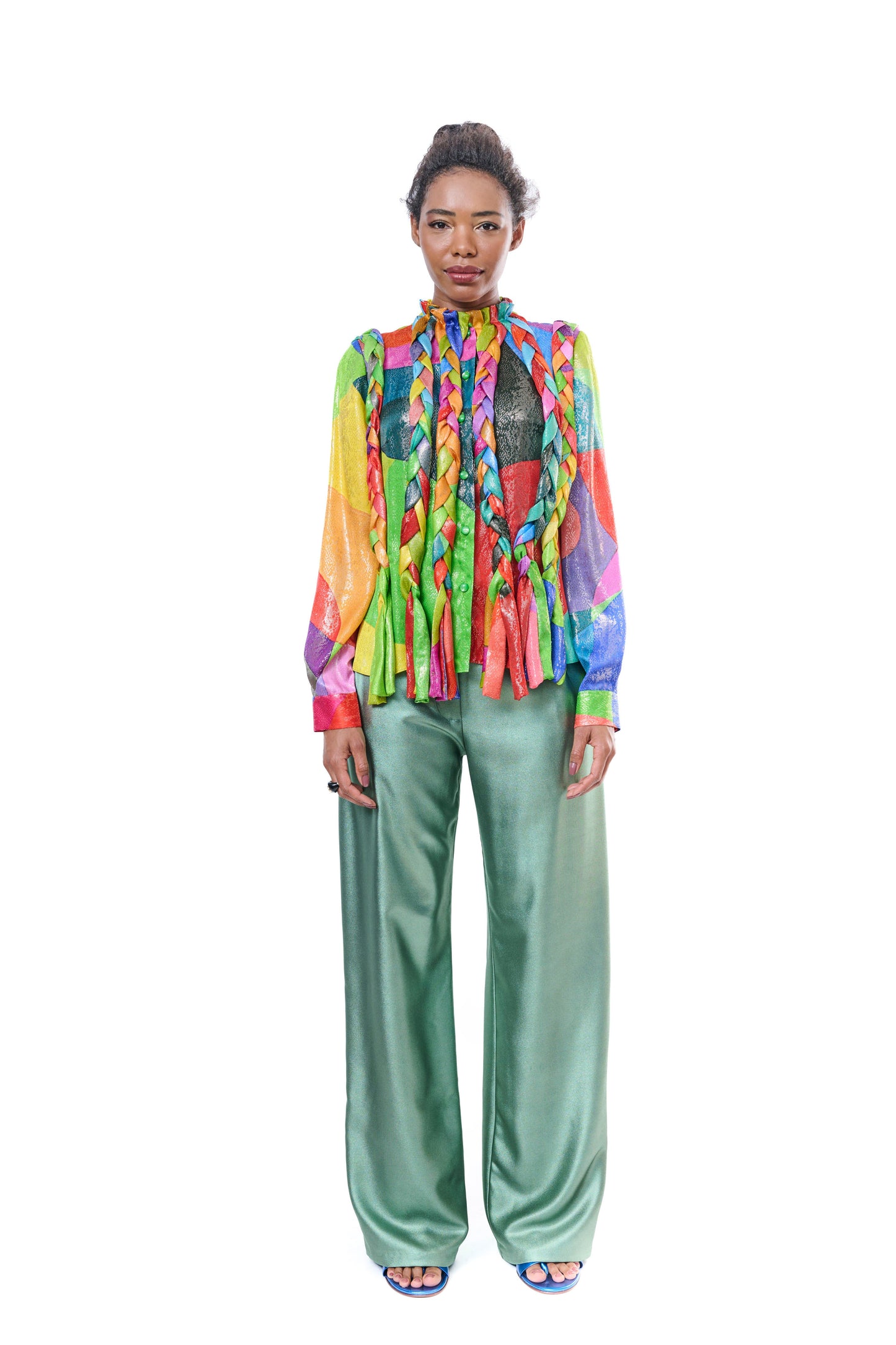Handmade Blouse Art Print Angela