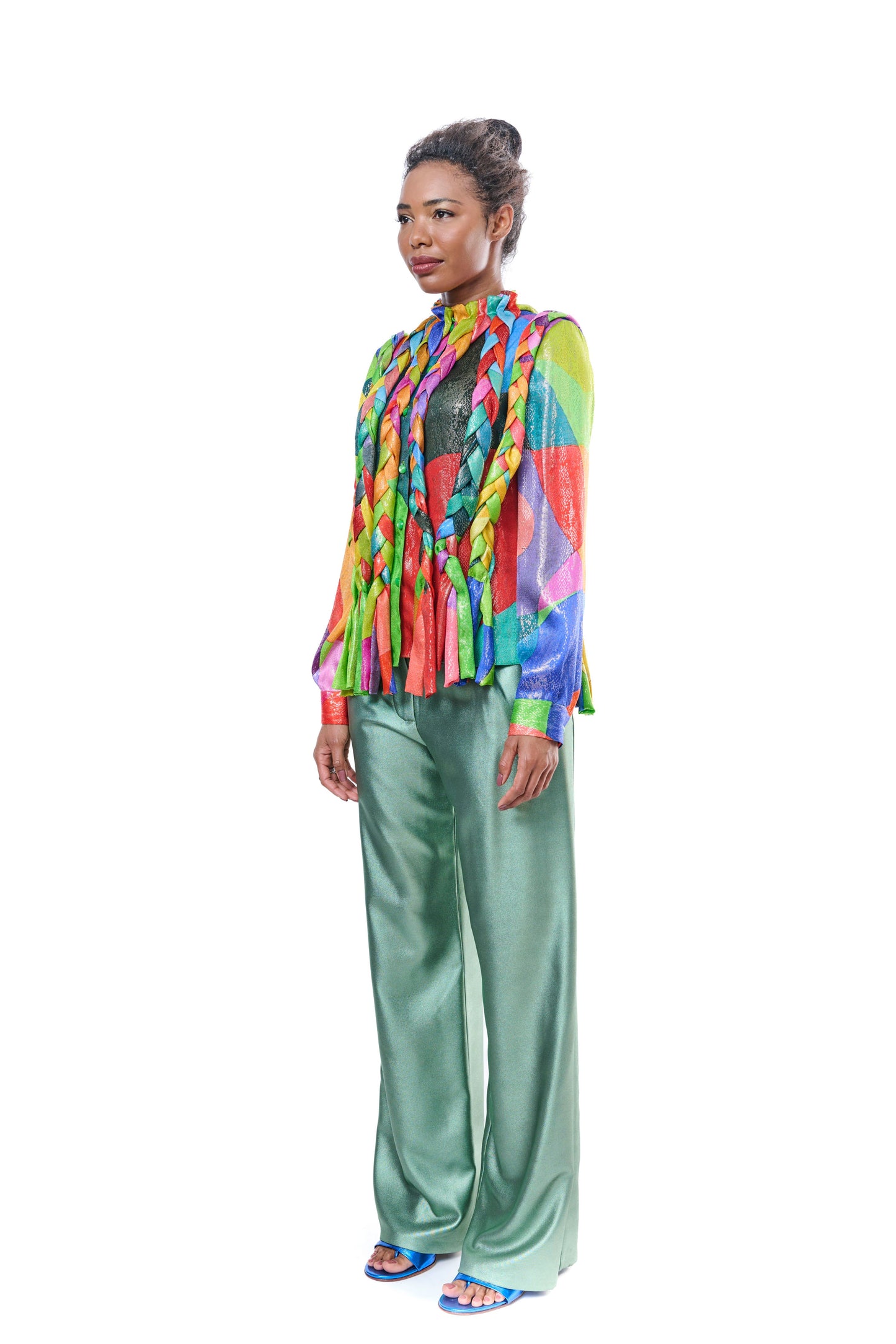 Handmade Blouse Art Print Angela