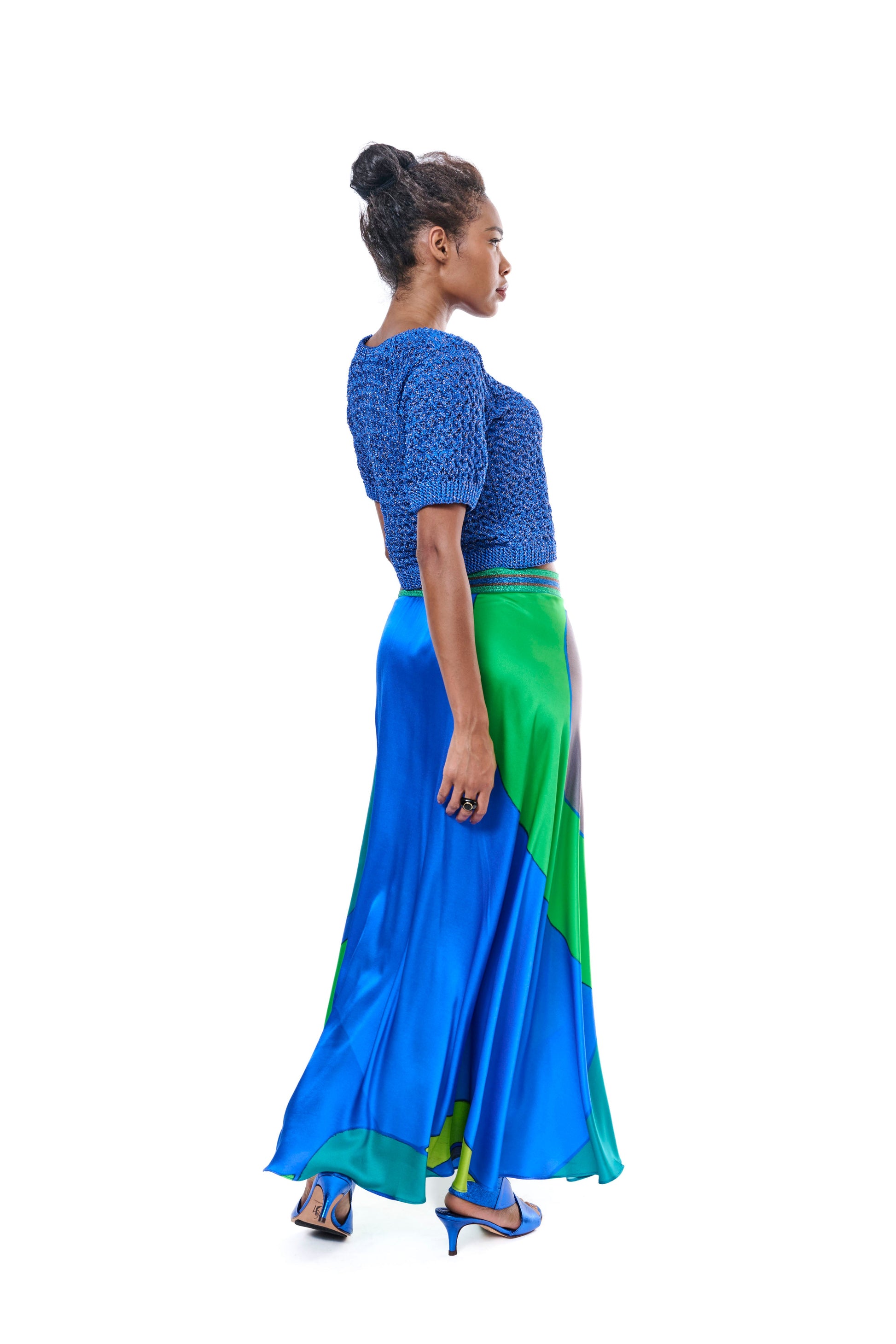 Handmade TOP Short Blue