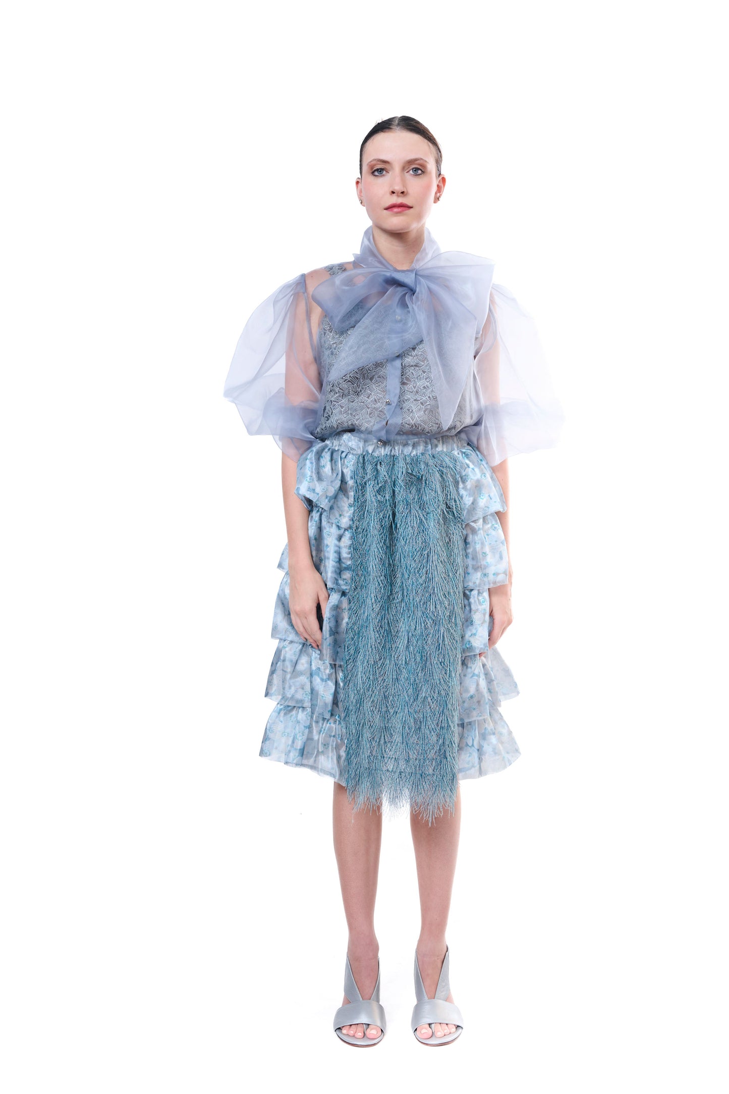 Blouse Transparent Bow Limited