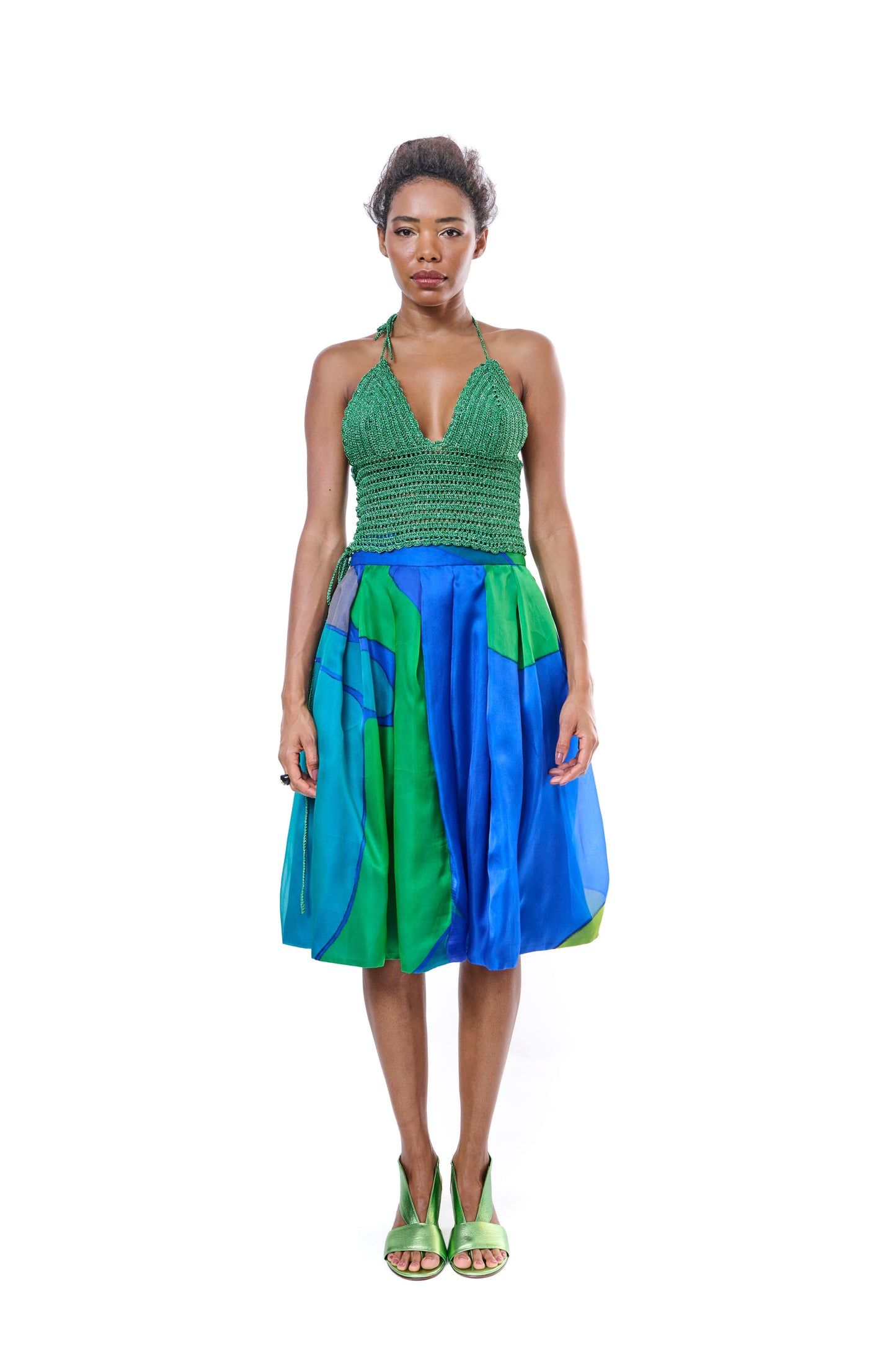 Skirt Midi Organza Art Print from Artist "MAKA DADIANI"