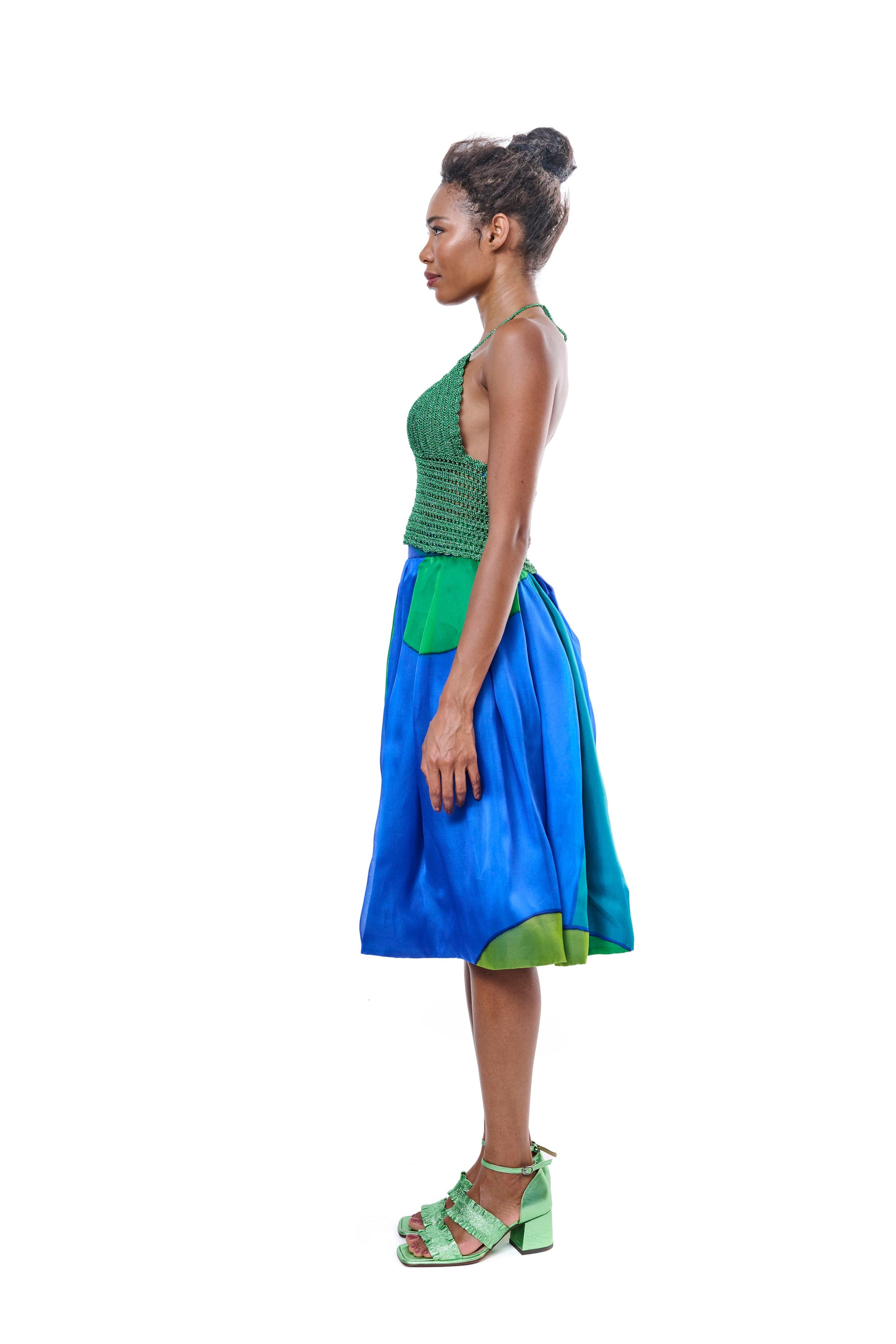 Skirt Midi Organza Art Print from Artist "MAKA DADIANI"