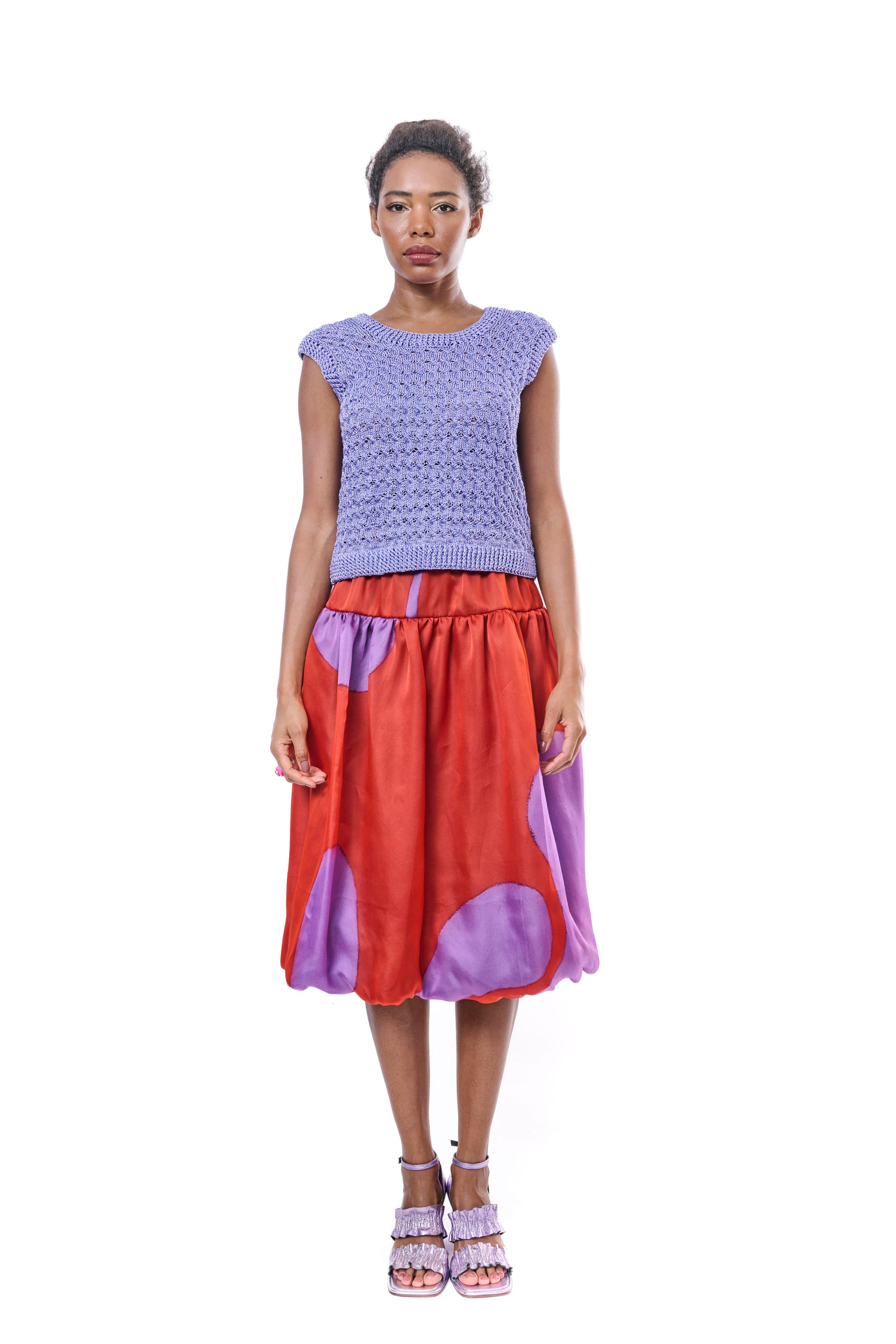 Skirt Print ART "MAKA DADIANI"