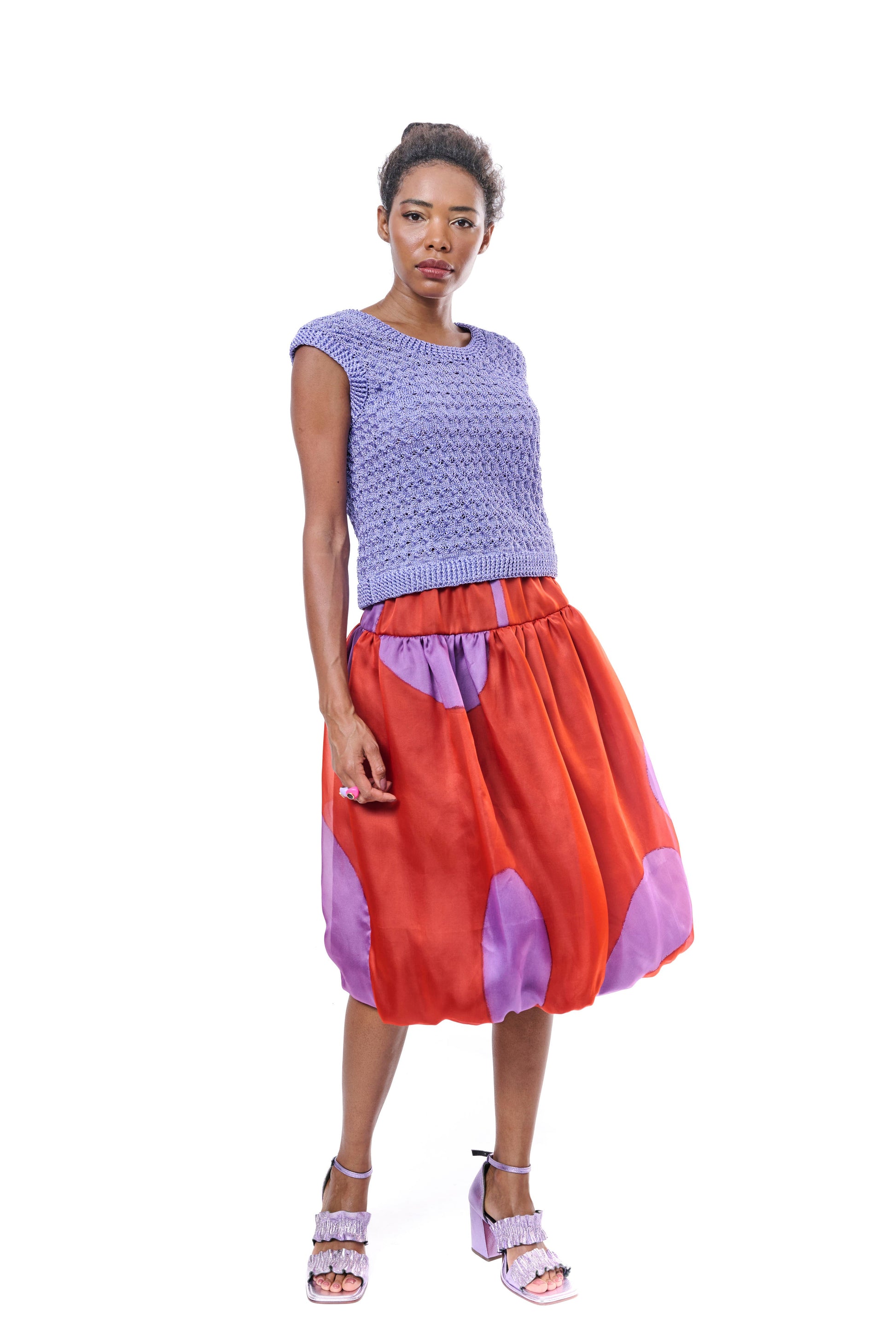 Skirt Print ART "MAKA DADIANI"