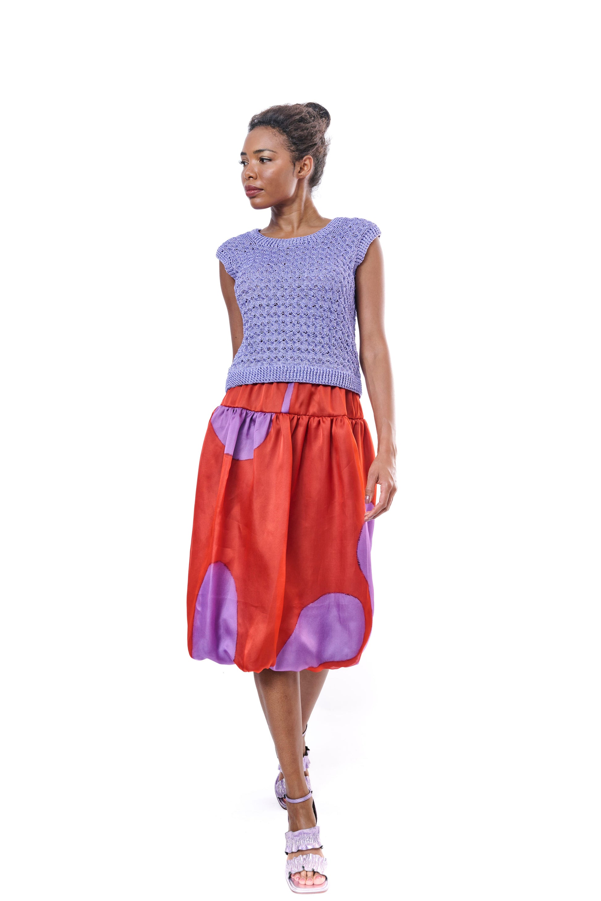 Handmade TOP Light Purple