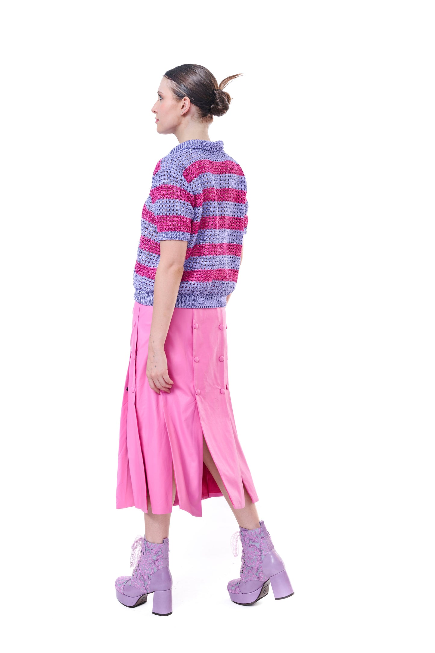 Handmade TOP Pink Purple