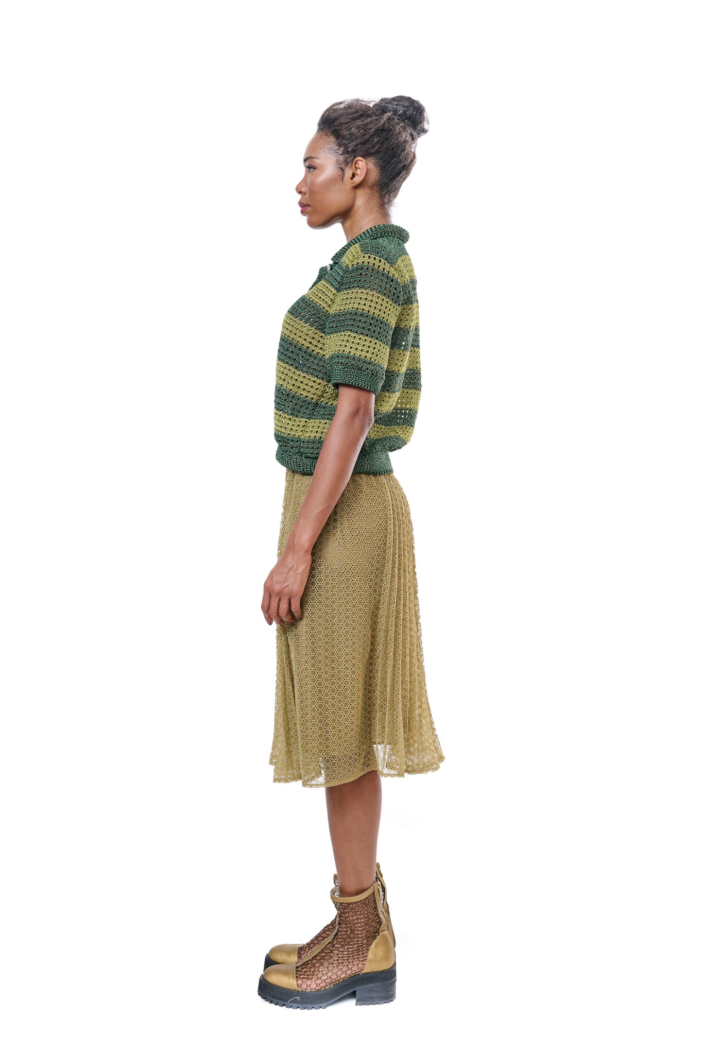 Handmade TOP Green Gold