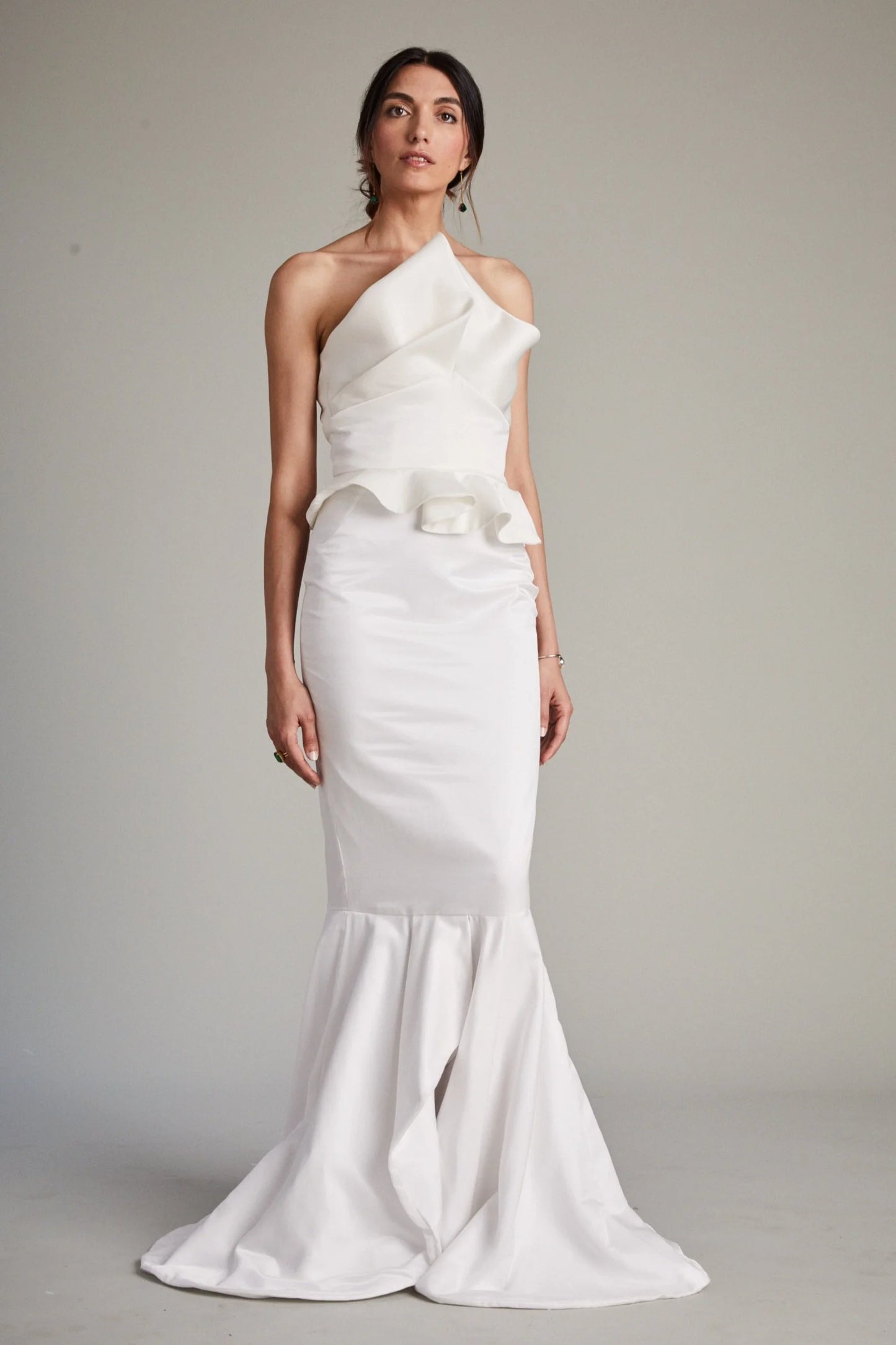 White Zaha Bodice with Skirt