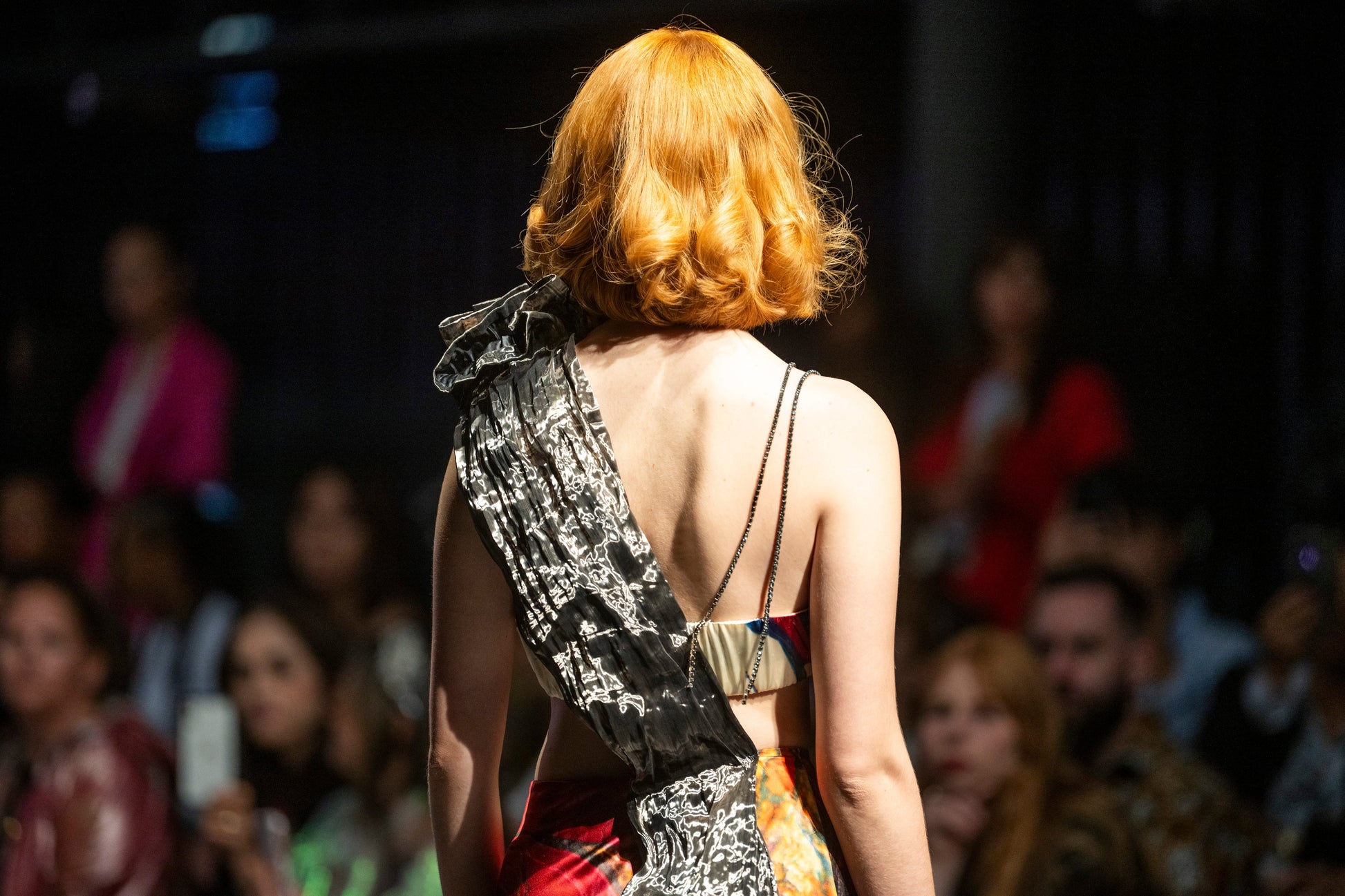 Dress Silk Runway Paris