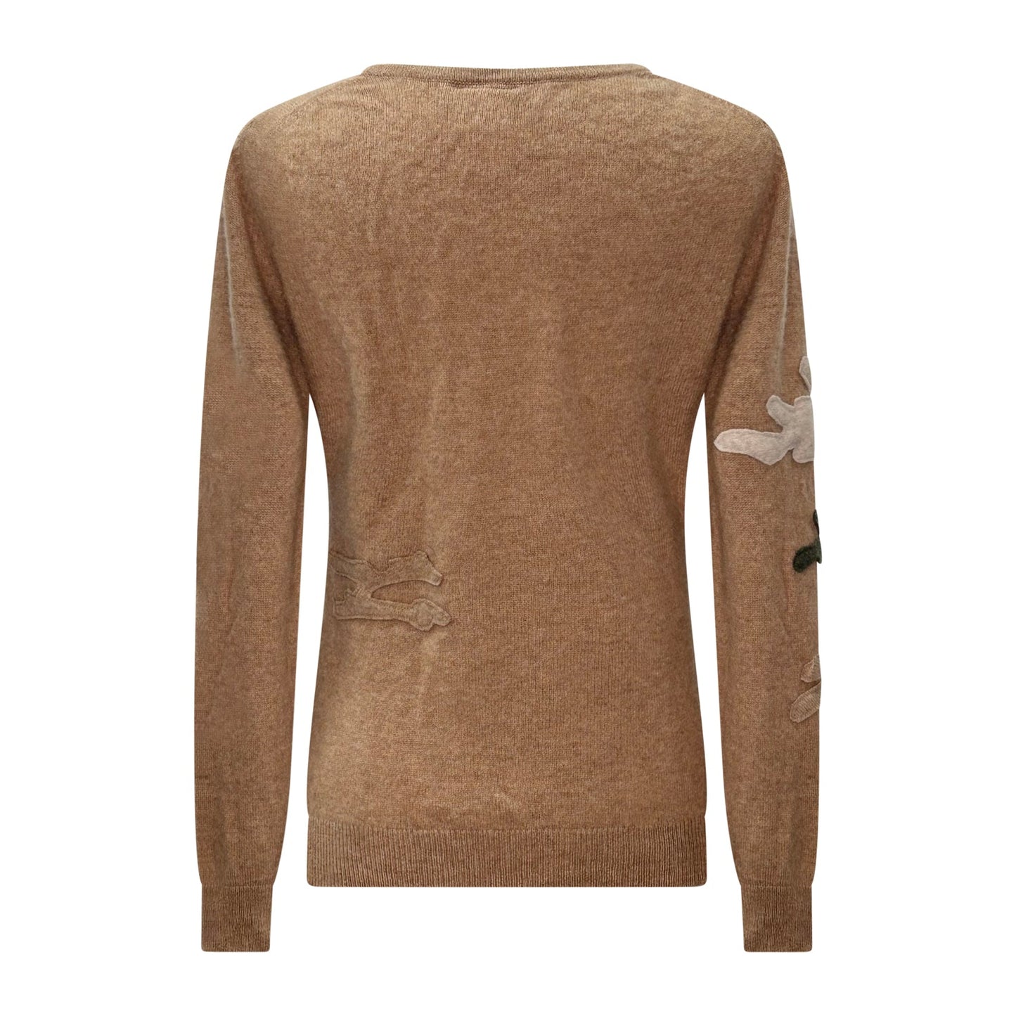 Camo Appliqué Pullover