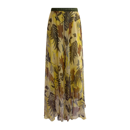 Isla Tropical Floral Maxi Skirt