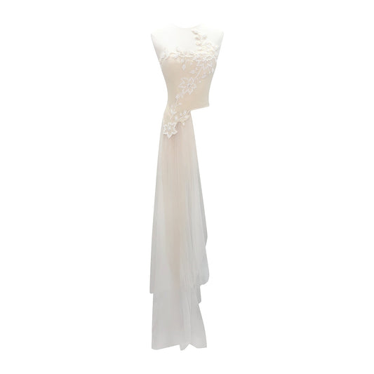 Vivienne Beaded Bustier-Vintage Beaded Wool