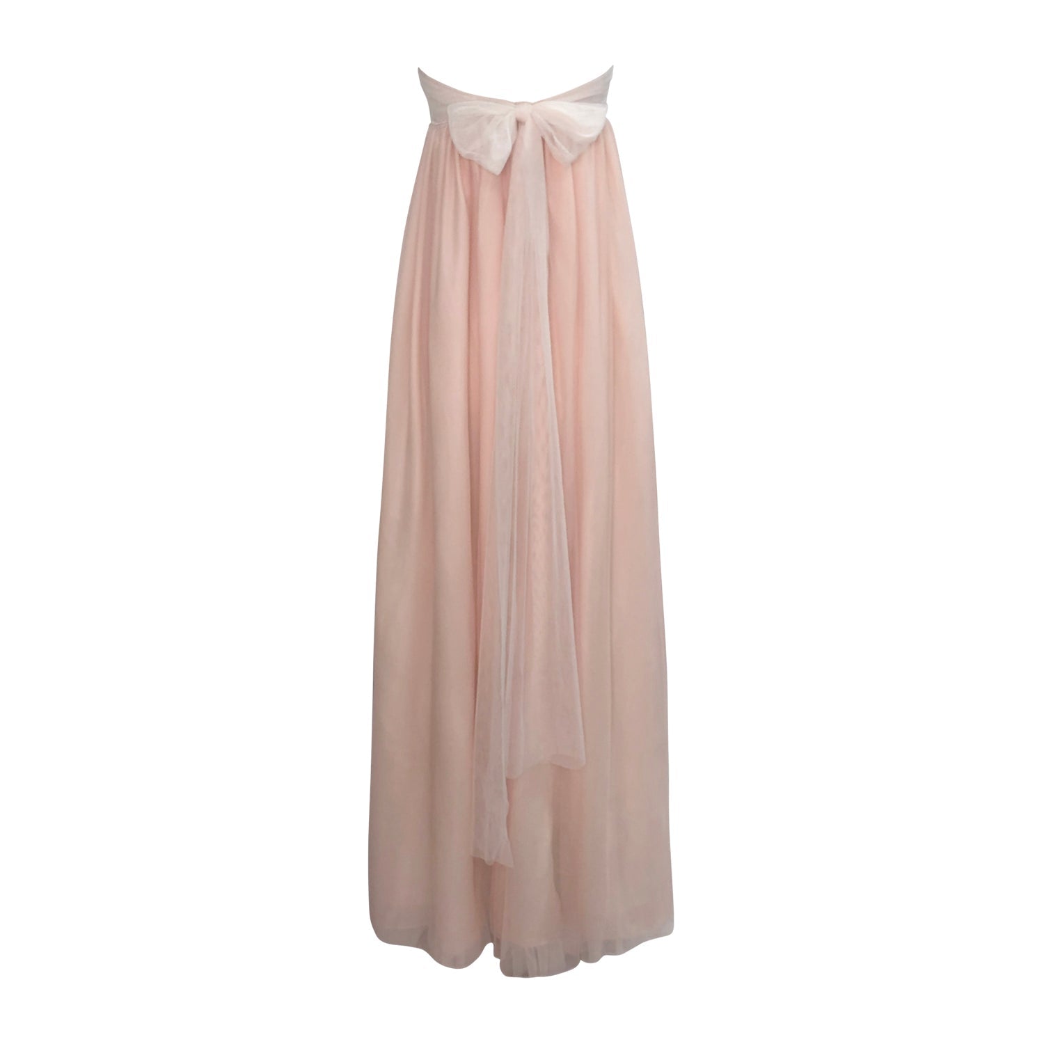 Guinevere Blush Empire Gown