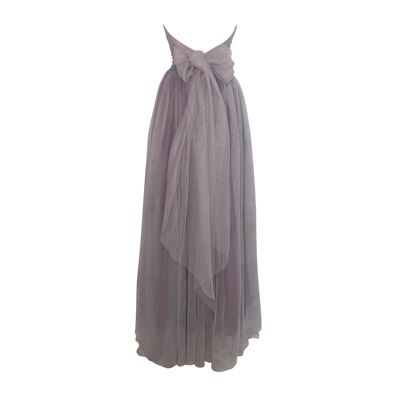 Ava Lavender Beaded Gown
