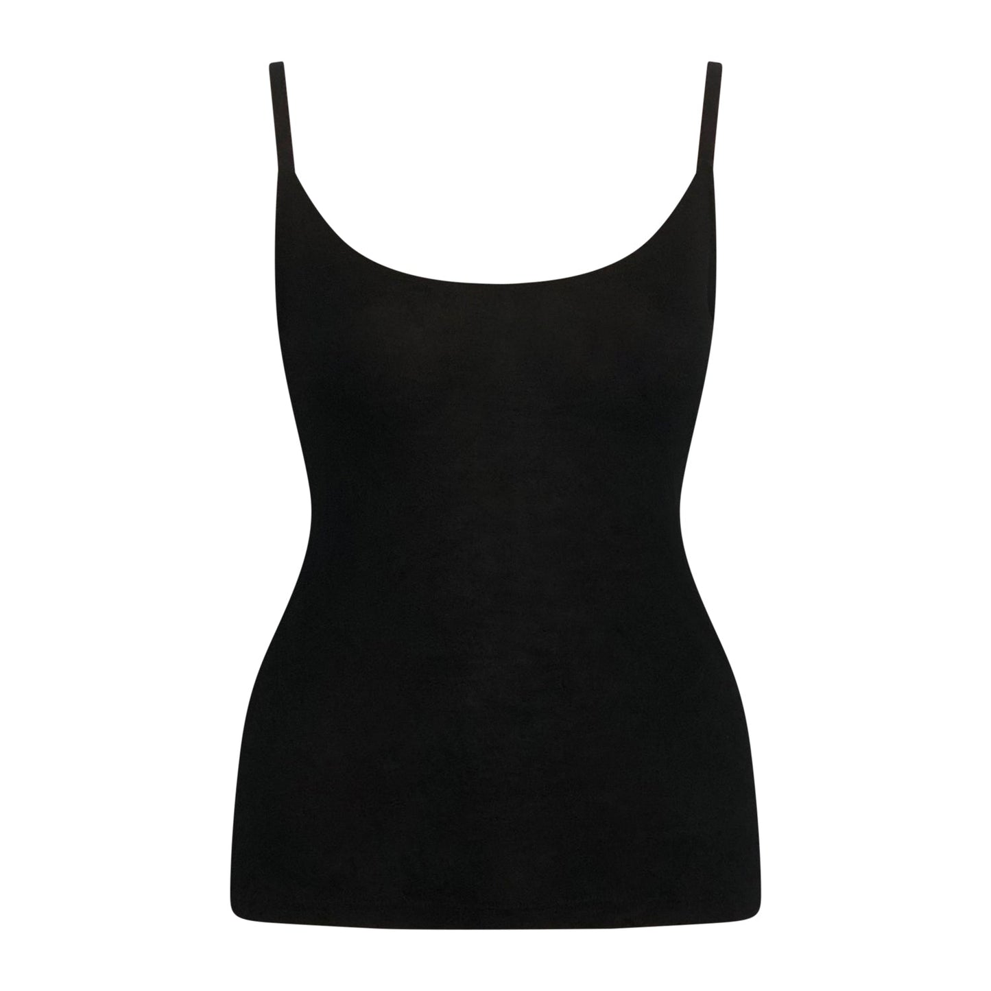 Jayne Spaghetti T Shirt-Black