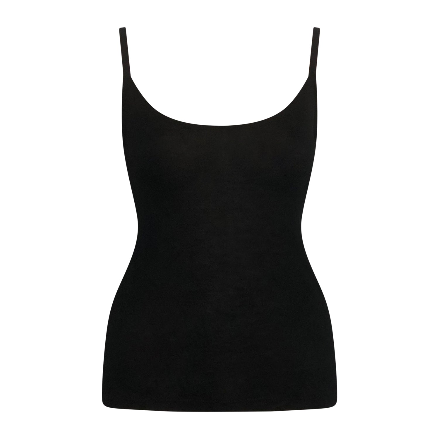 Jayne Spaghetti T Shirt-Black