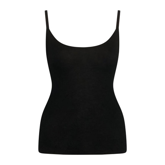 Jayne Spaghetti T Shirt-Black
