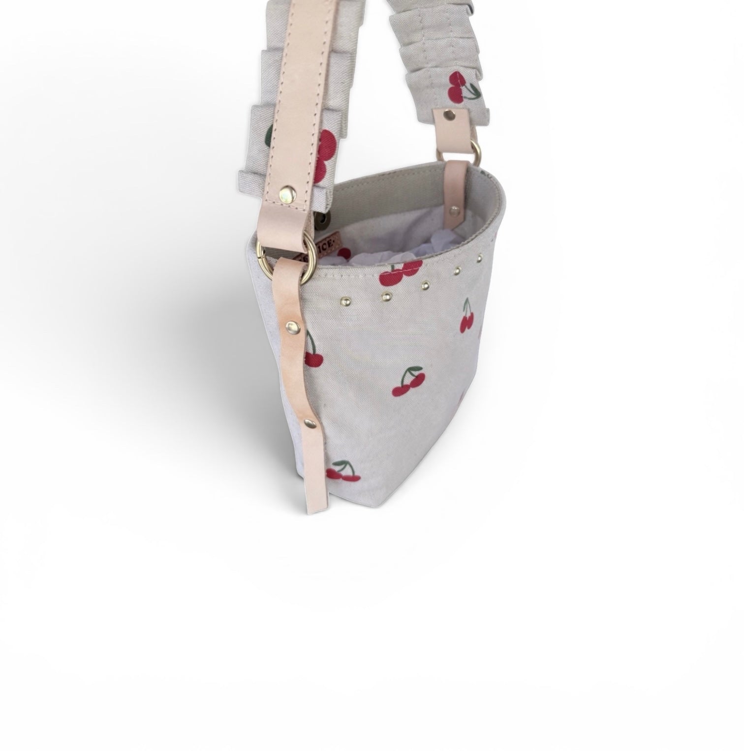 Summer Cherry Bucket Bag