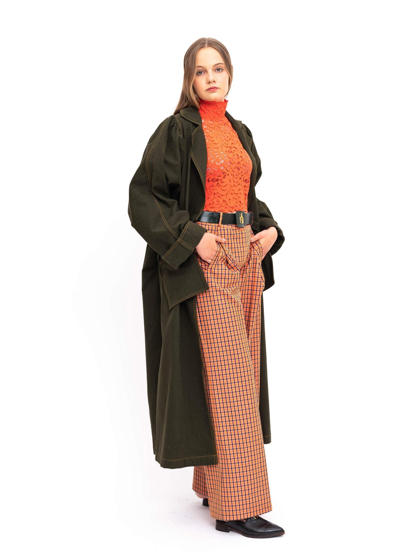 Coat Olive Green