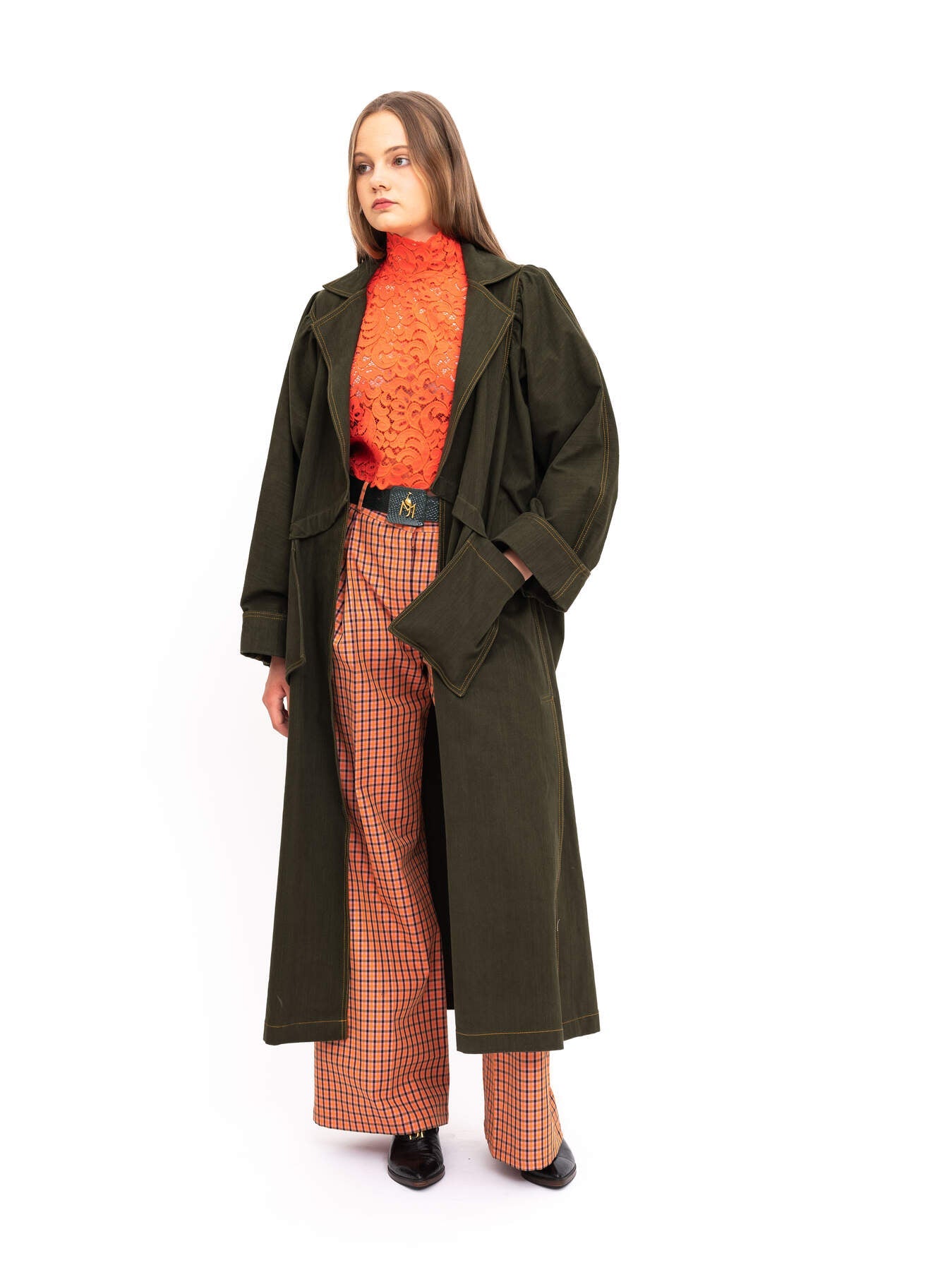 Coat Olive Green