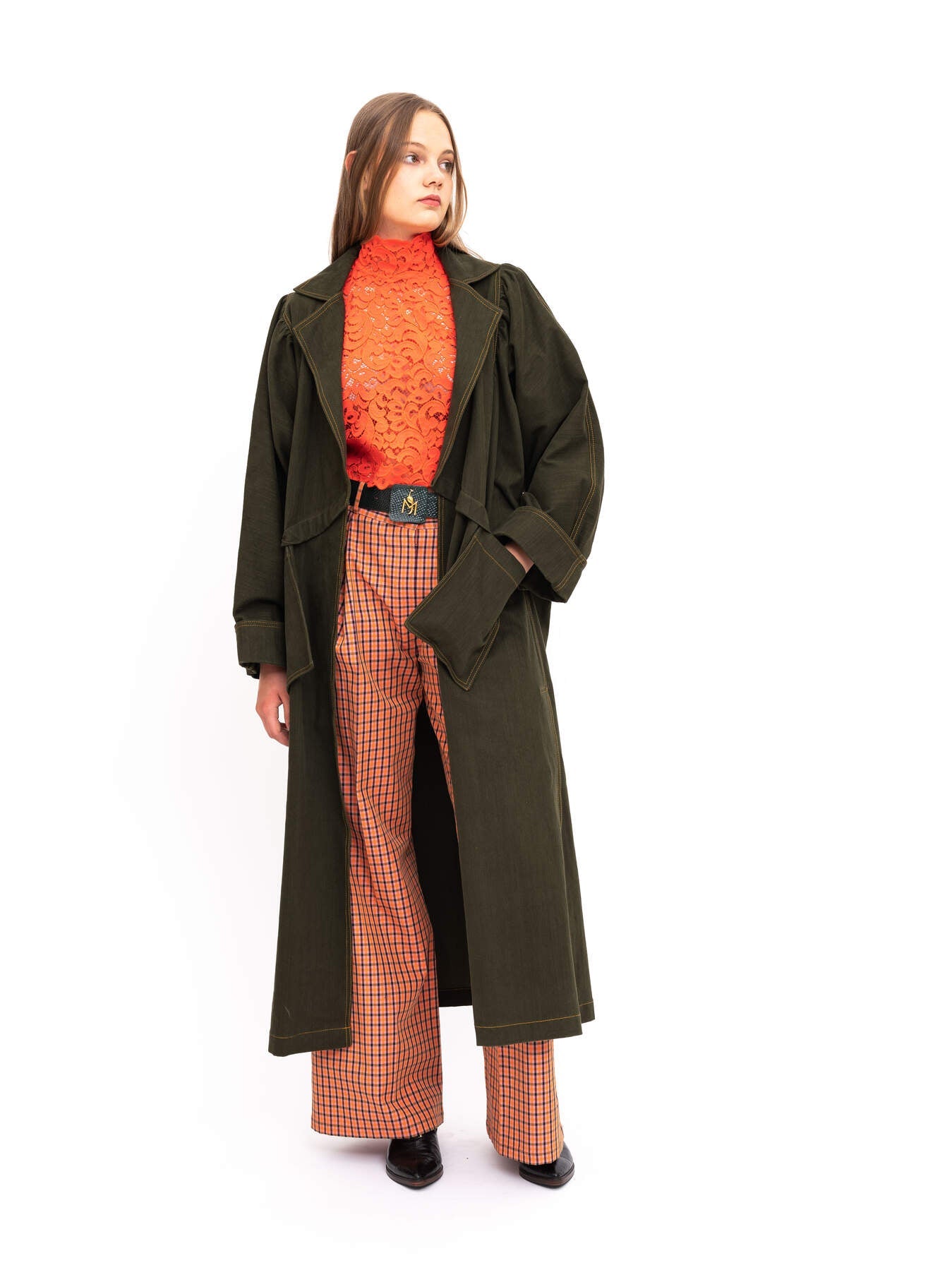 Coat Olive Green