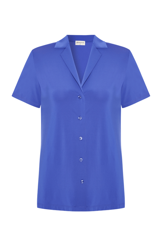 JENDUE A'thira Shirt - Women's Short Sleeve Button-Down