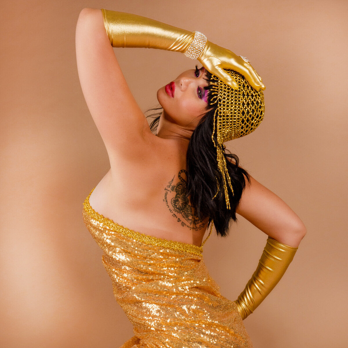 DNB’s Daphne Couture Evening Dress "Gold"