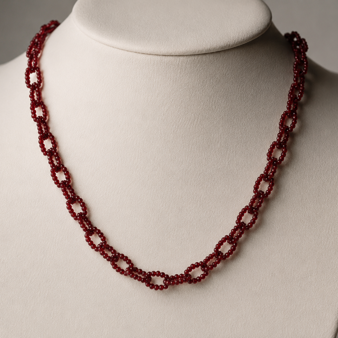 Ruby Links Necklace
