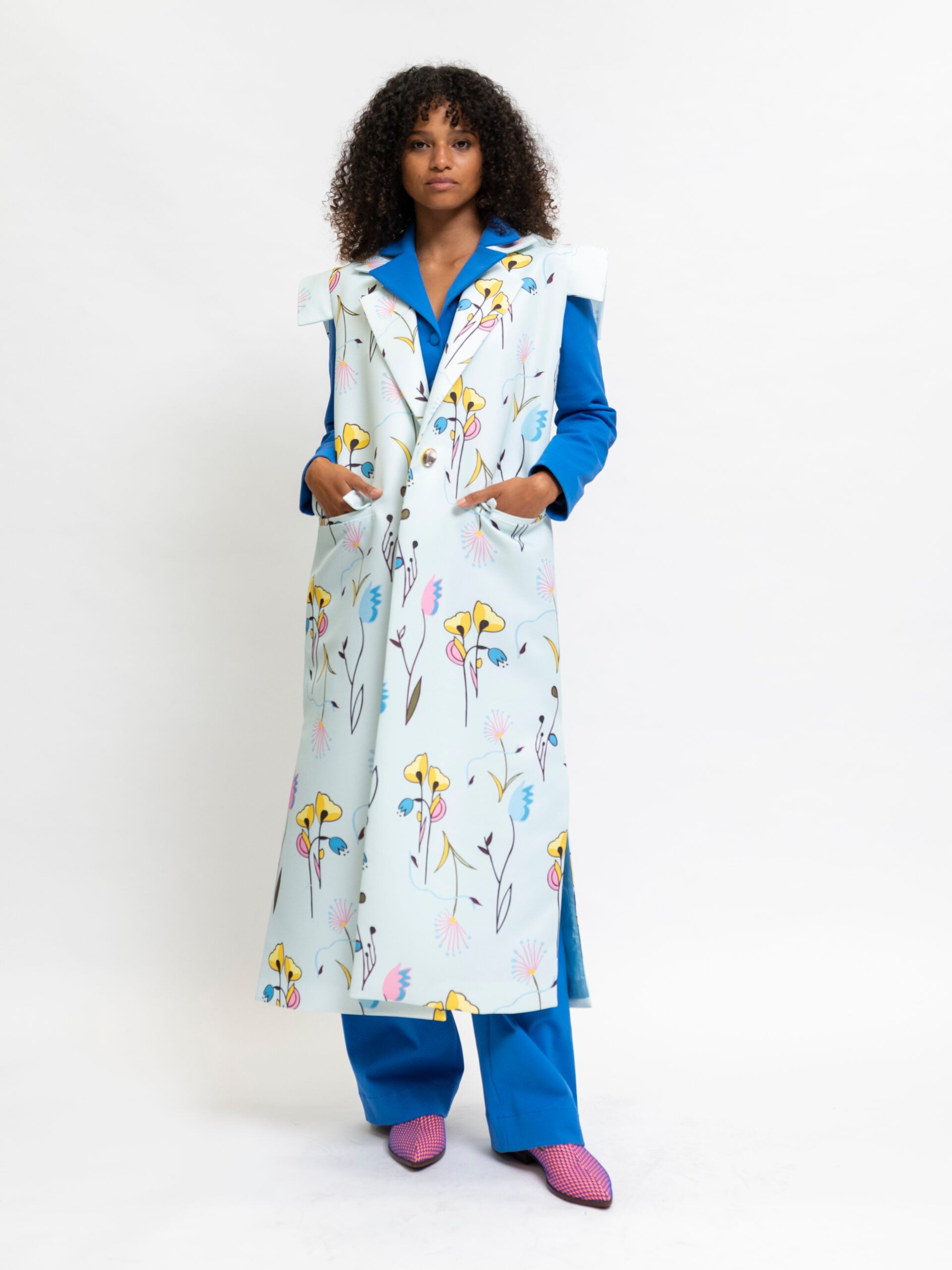Long Vest Flowers