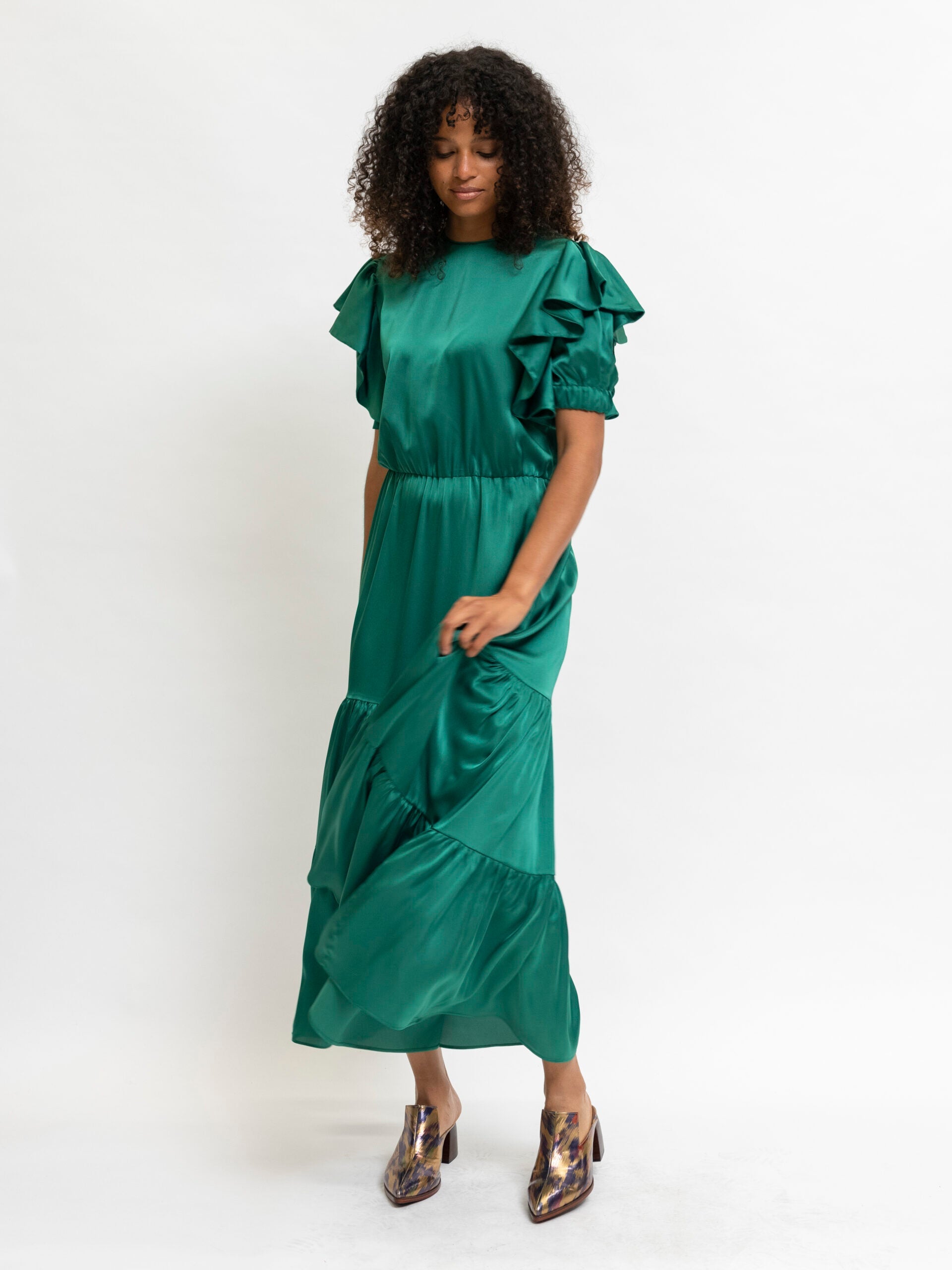 Grünes Kleid