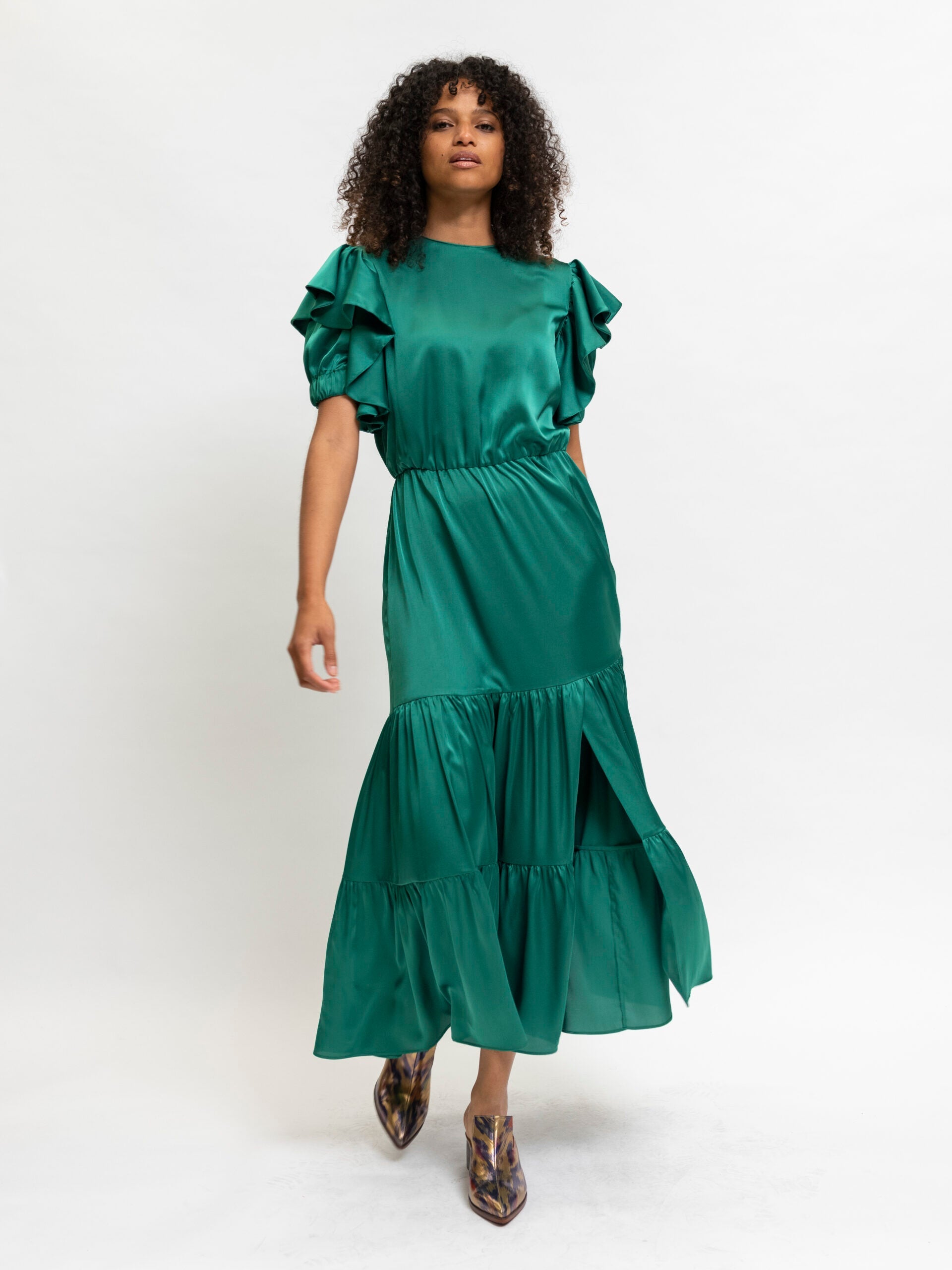 Grünes Kleid