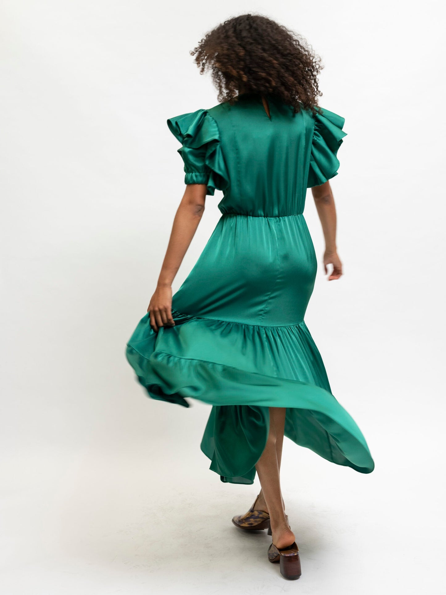 Grünes Kleid