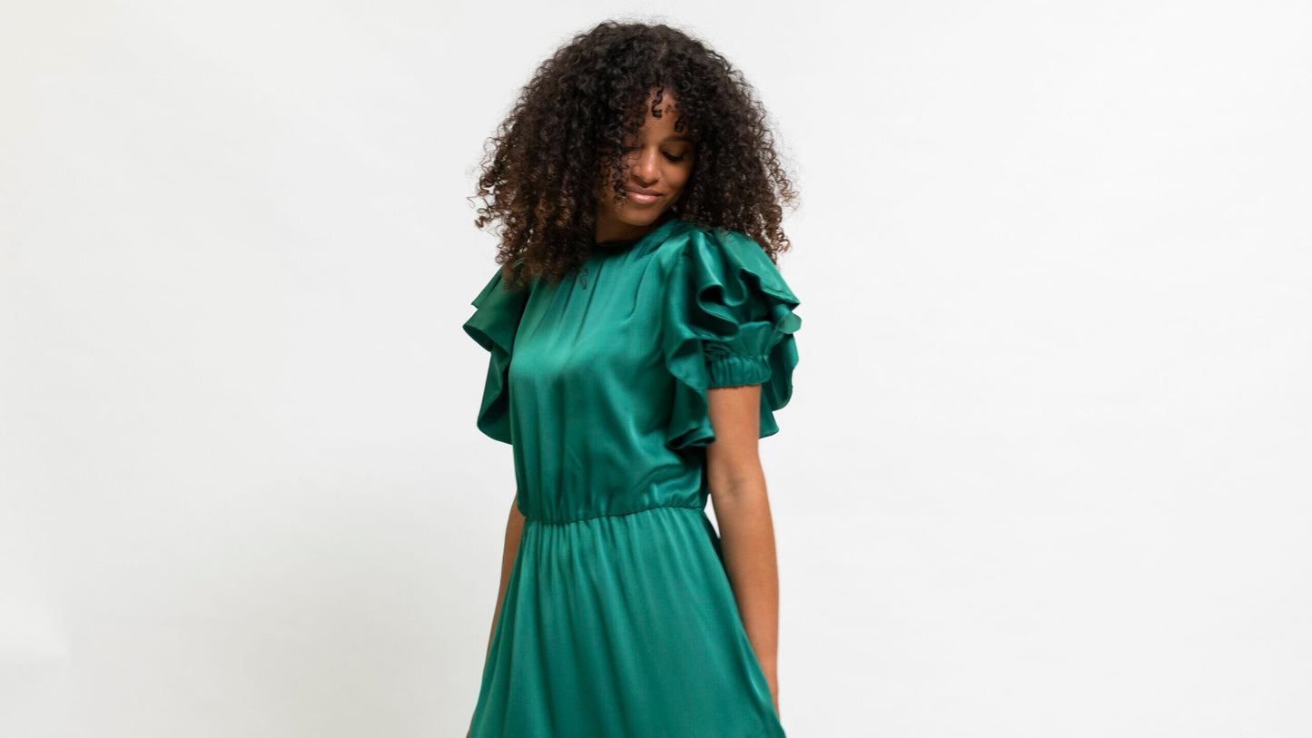 Grünes Kleid