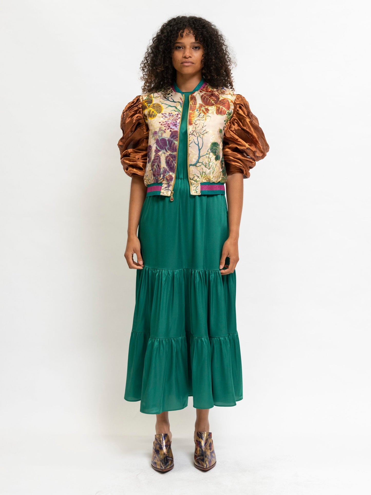 Grünes Kleid