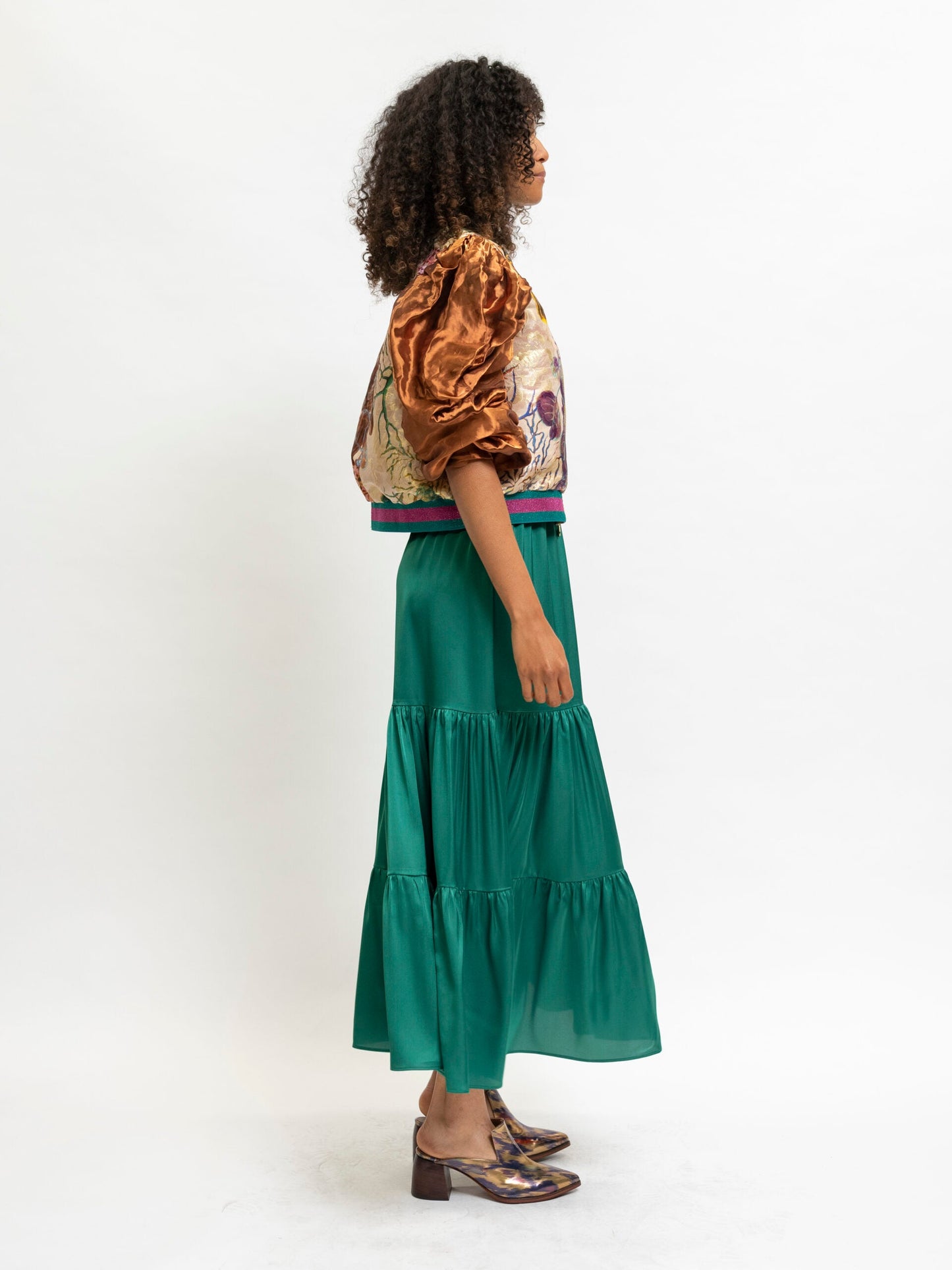Grünes Kleid